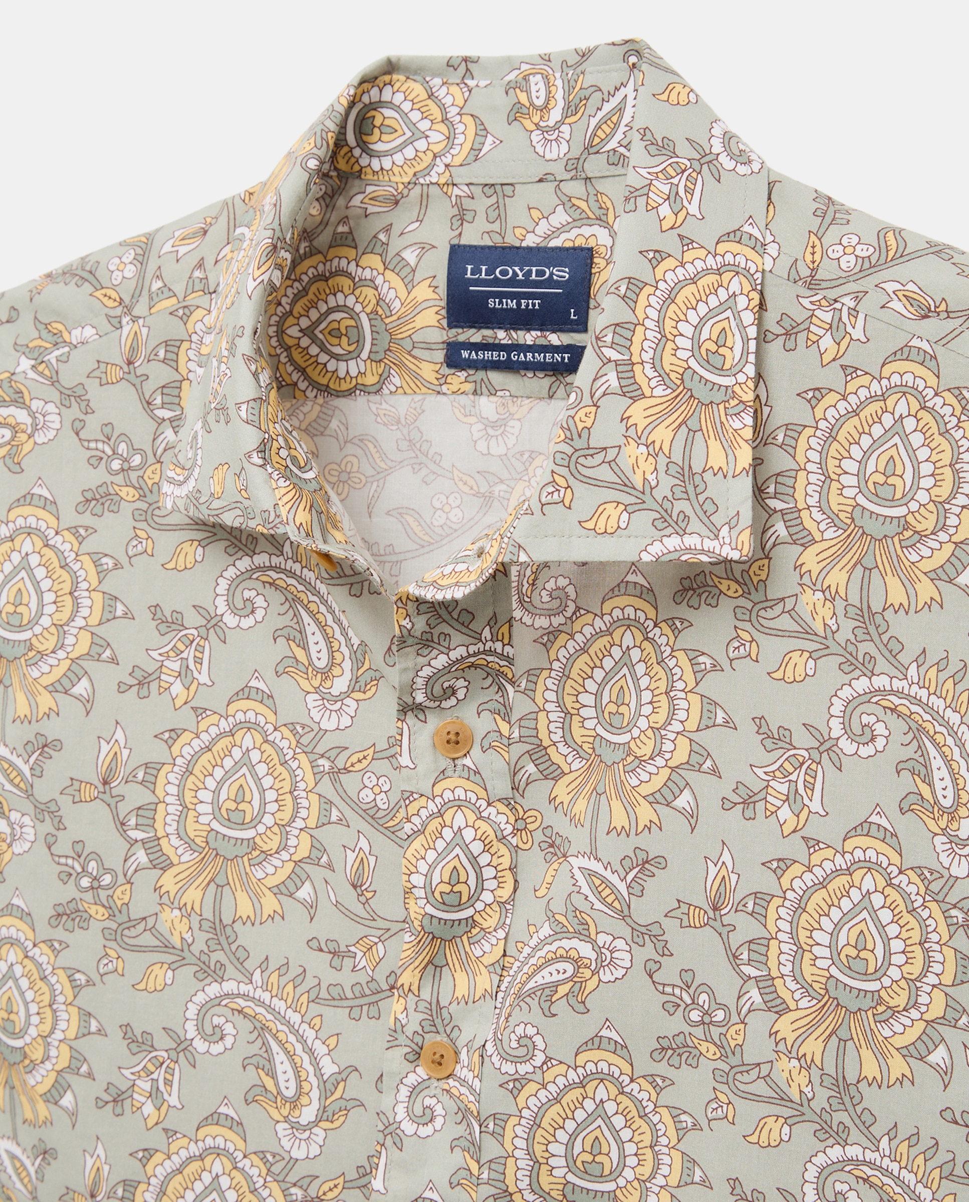 Camisa Estampada Slim Fit Multicolor-2