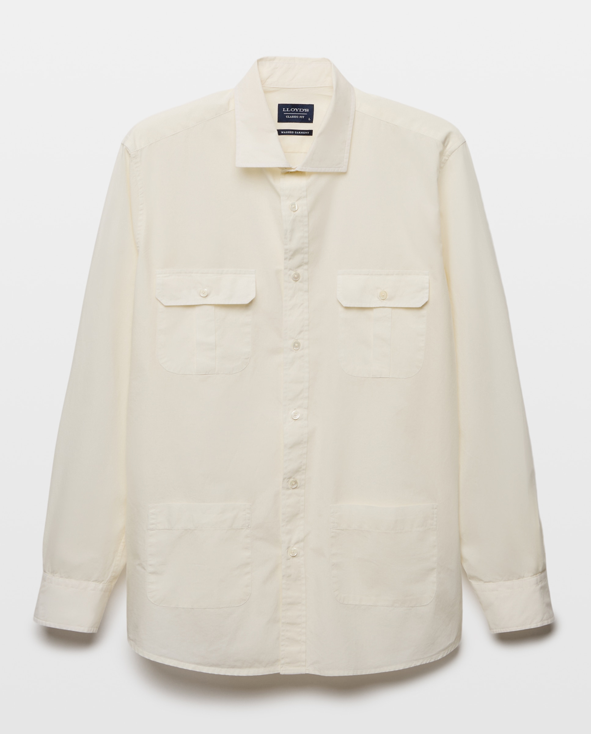 Imagem 0 de Camisa Classic Fit com Bolsos