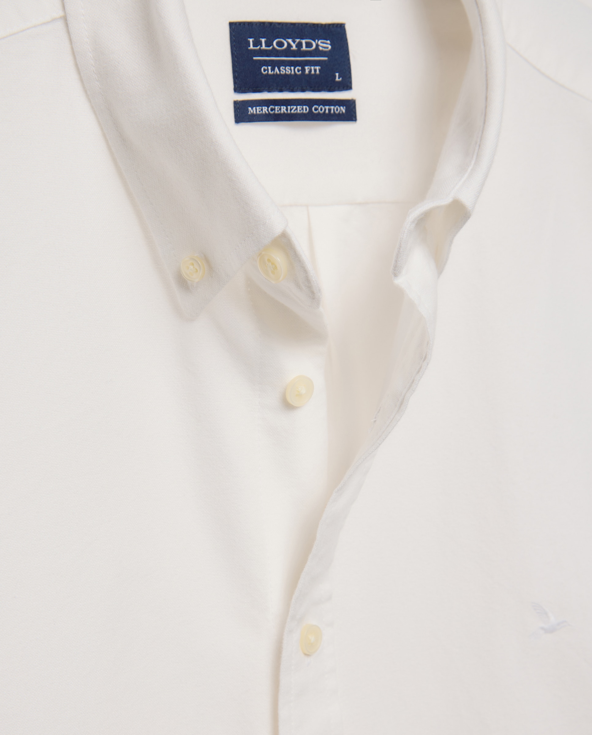 Camisa Oxford Lisa Classic Fit Branco-2