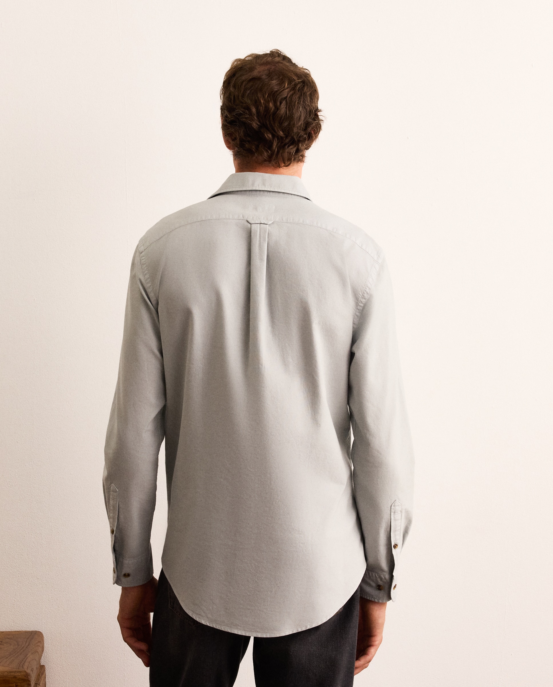 Camisa Oxford Slim Fit Verde-claro-3