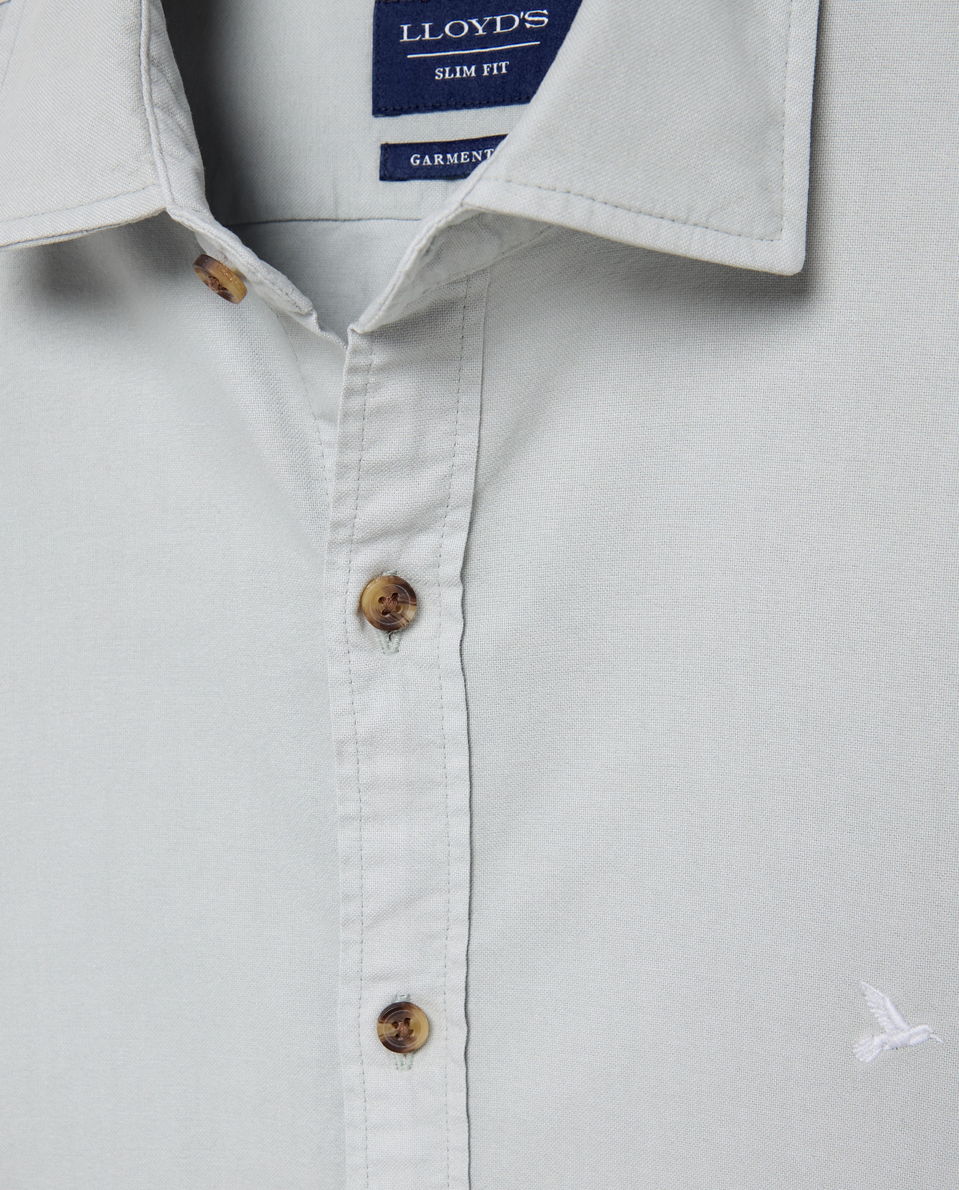 Camisa Oxford Slim Fit Verde-claro-2