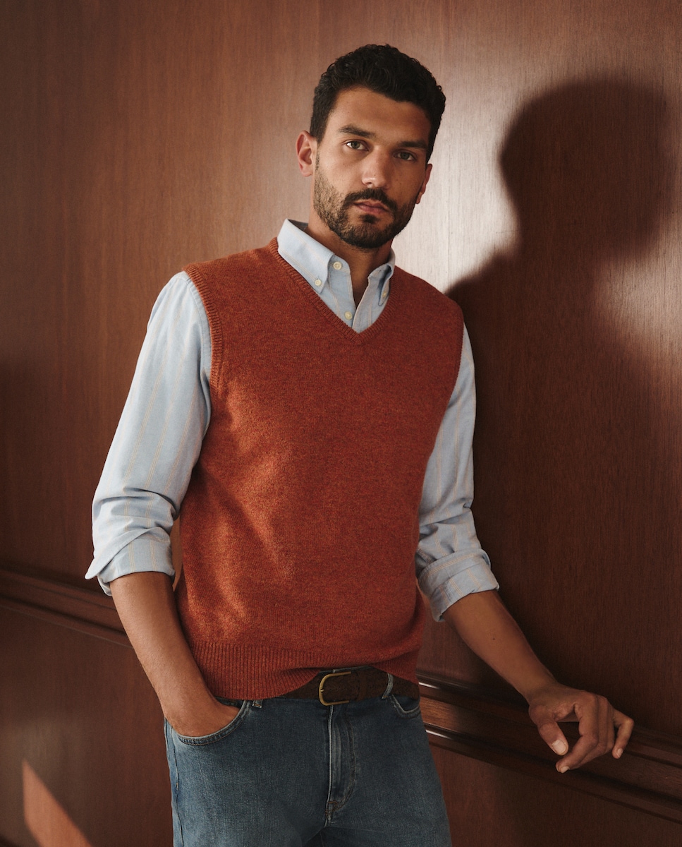 Chaleco de punto de hombre lambswool · Lloyd's · El Corte Inglés