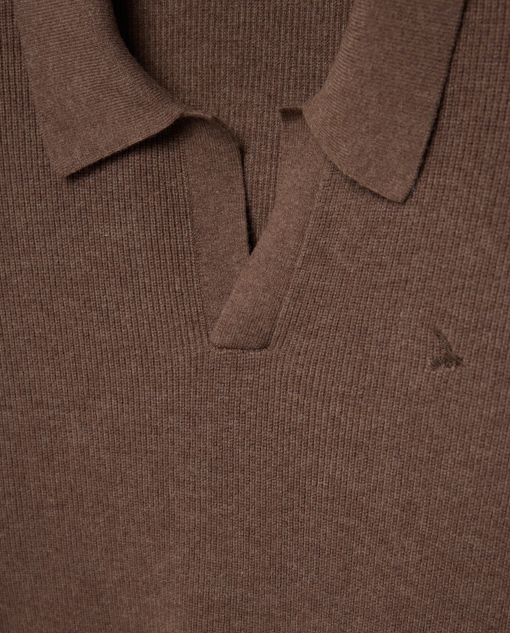 Jersey de hombre cuello polo - Lloyd's - Marrón Marrón-6