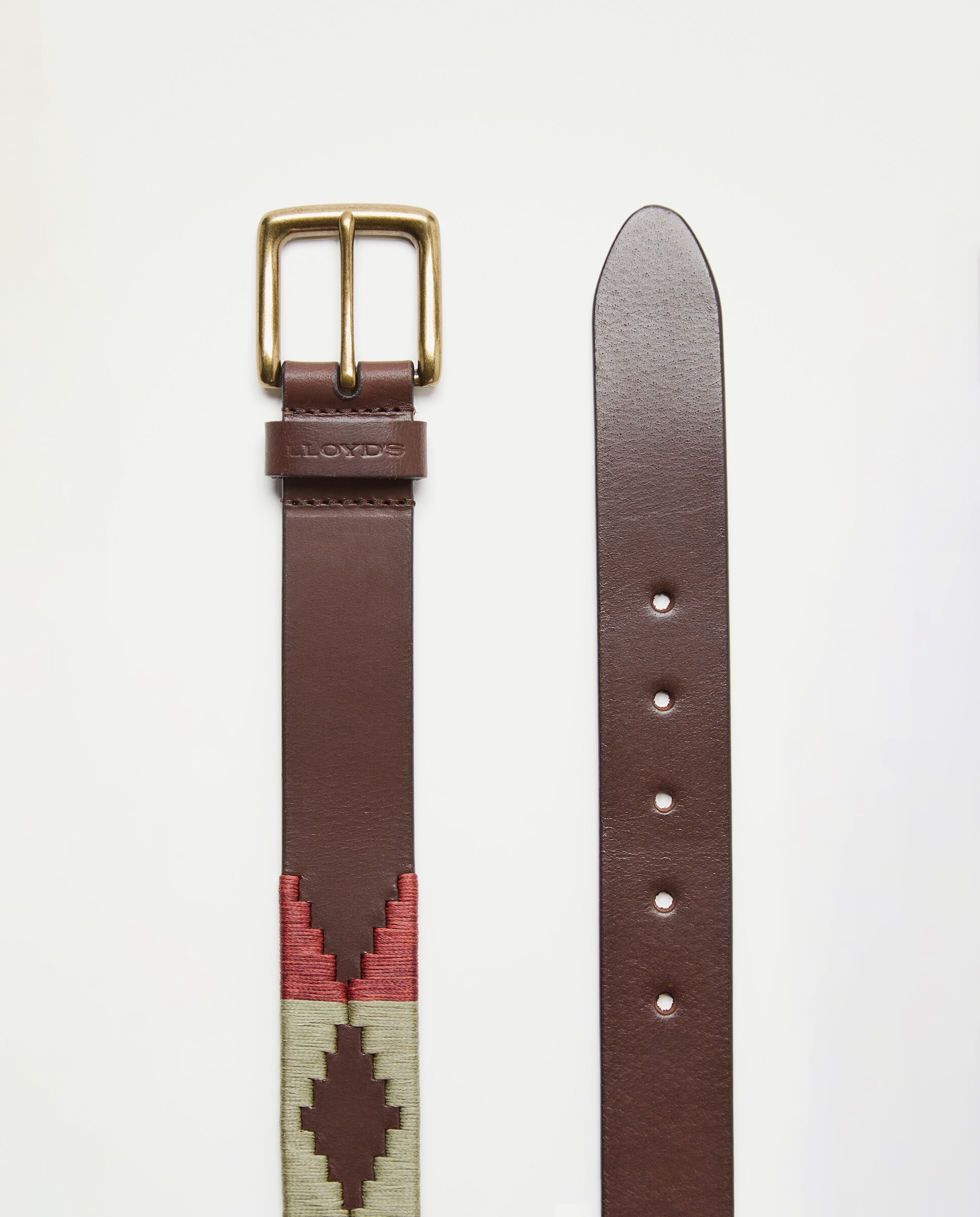 Cinto em pele Bordeaux-2