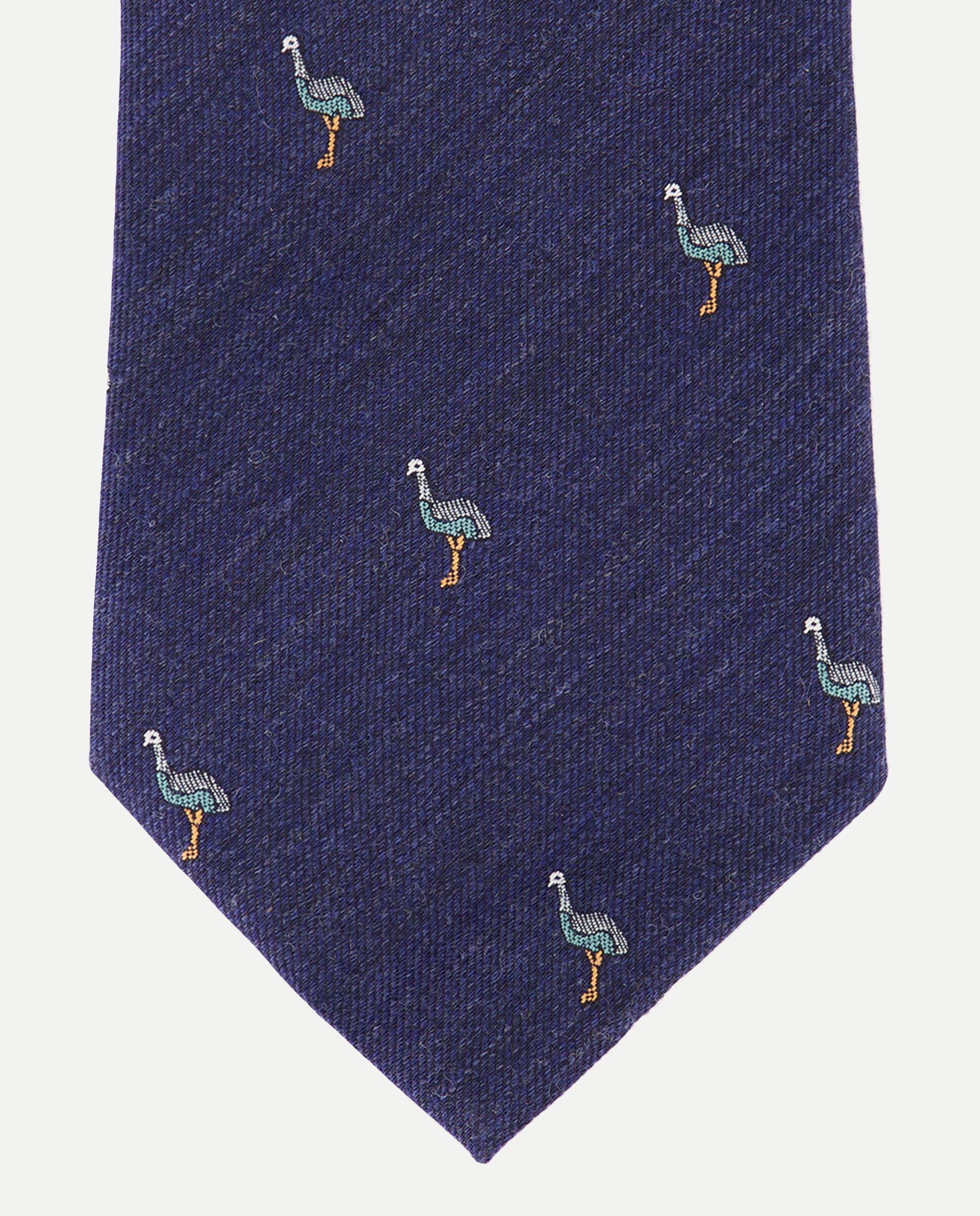 Corbata de hombre en lana y seda
