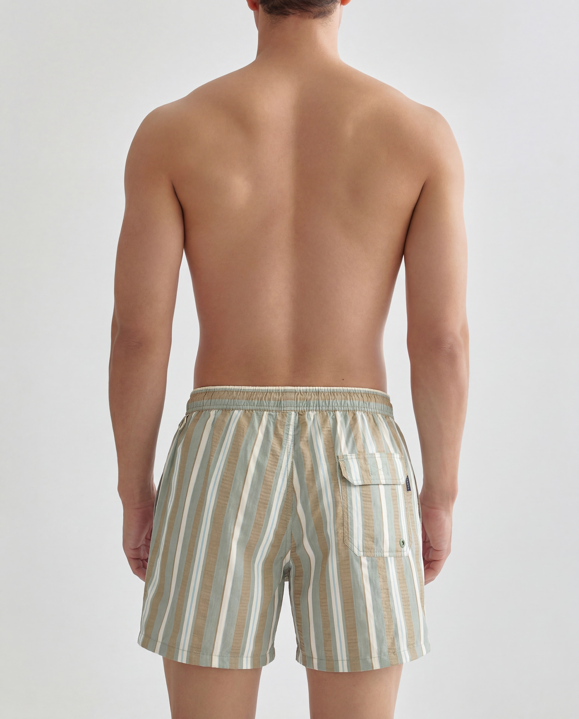 Traje de baño de hombre rayas - Lloyd's - Verde claro Verde claro-6