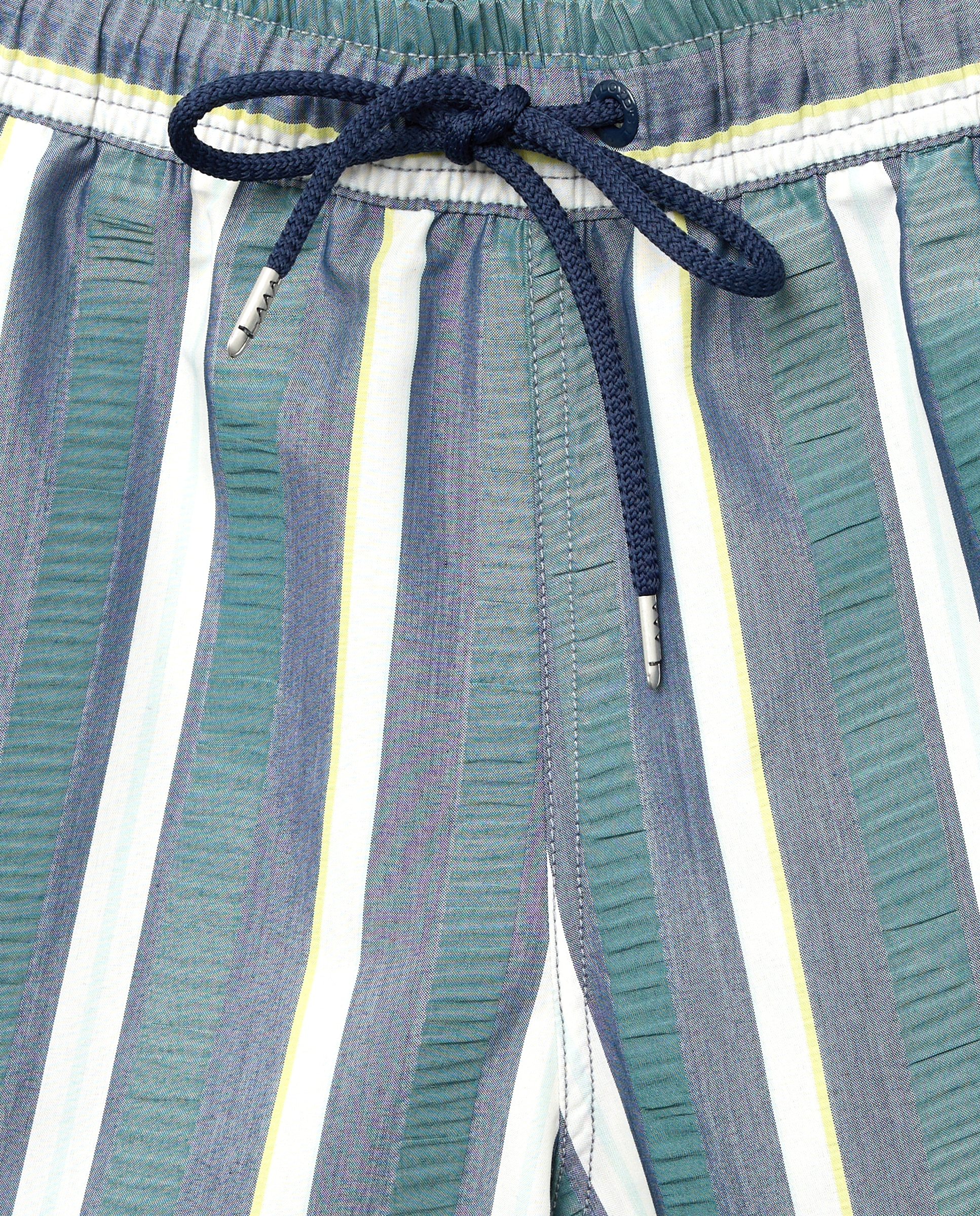Fato de Banho às Riscas Azul-3