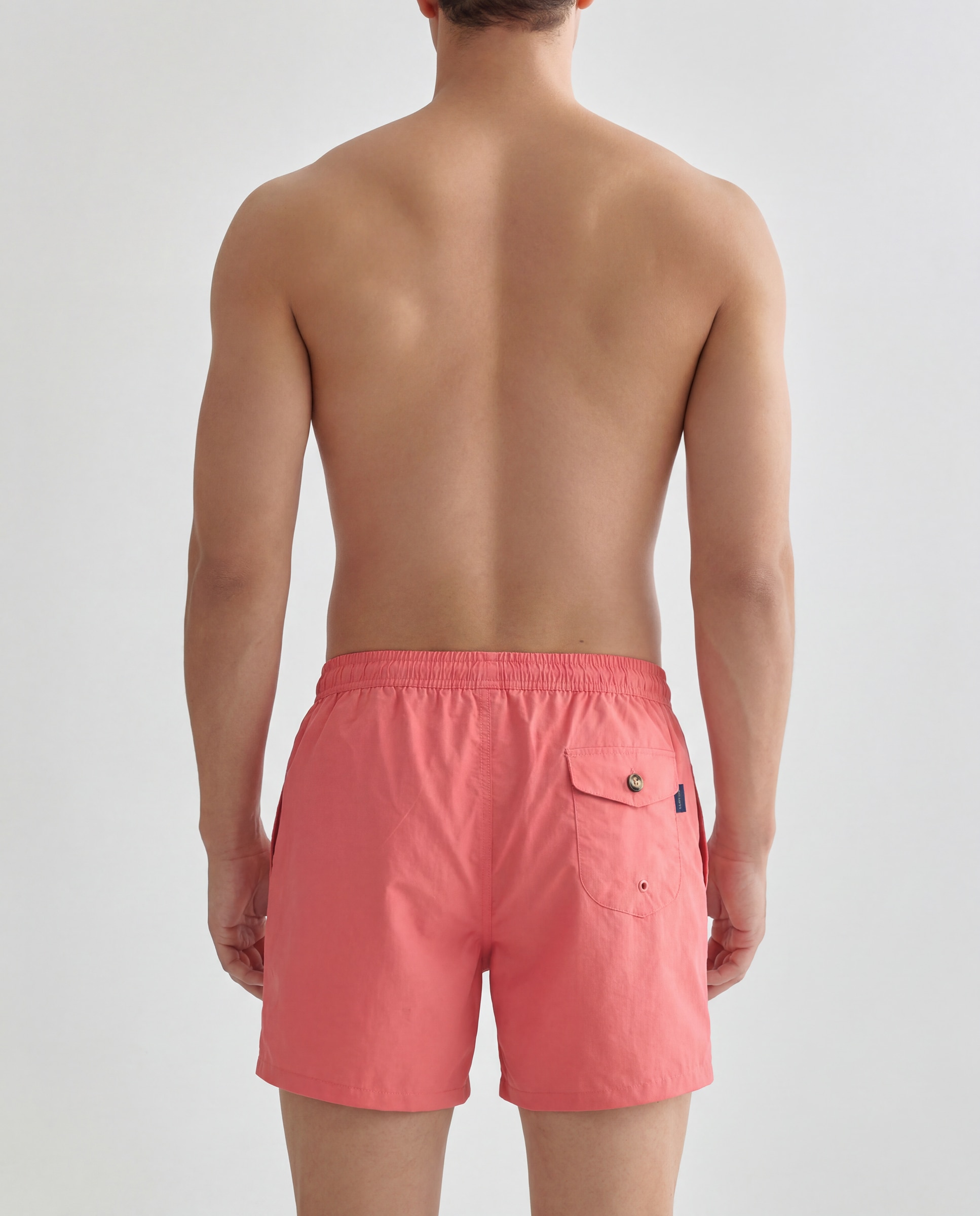Traje de baño de hombre liso - Lloyd's - Coral Coral-6