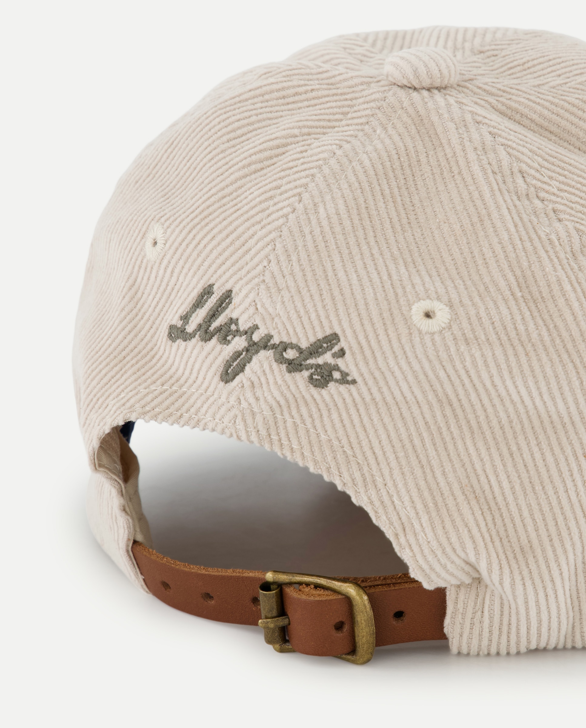 Gorra beisbolera de pana de hombre - Lloyd's - Crudo Crudo-2