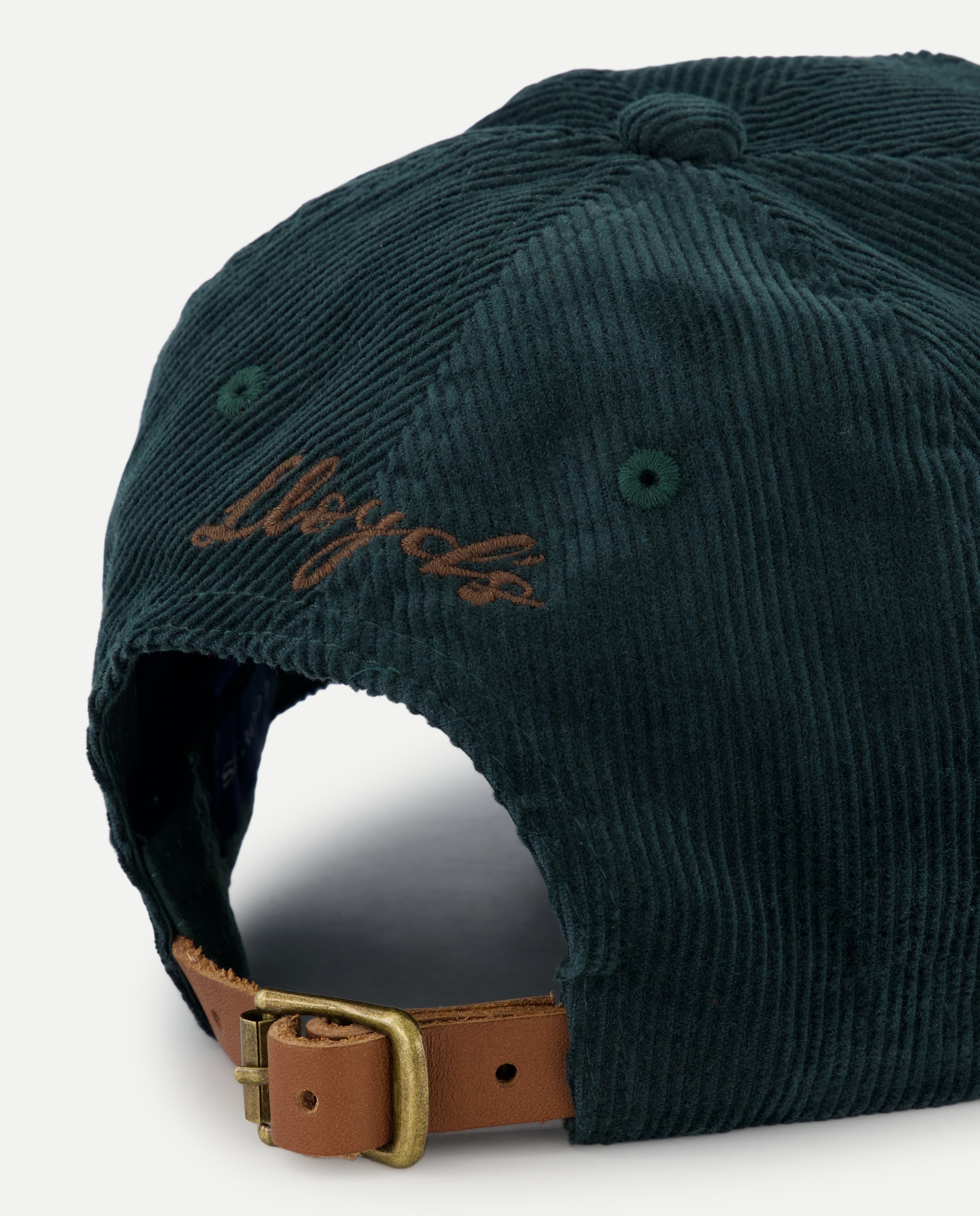 Gorra beisbolera de pana de hombre - Lloyd's - Verde oscuro Verde oscuro-2
