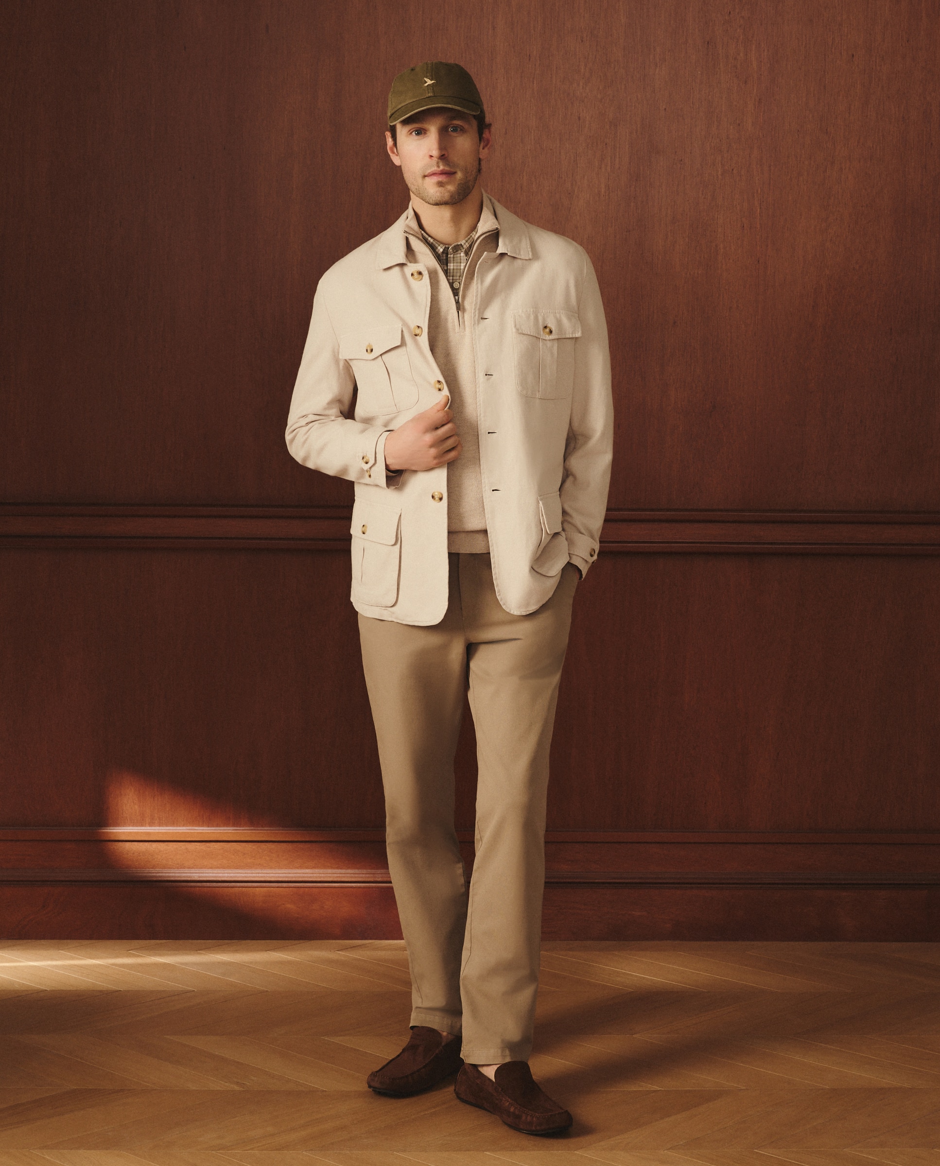 Imagen 3 de Chaqueta sahariana de hombre - Lloyd's - Beige Beige