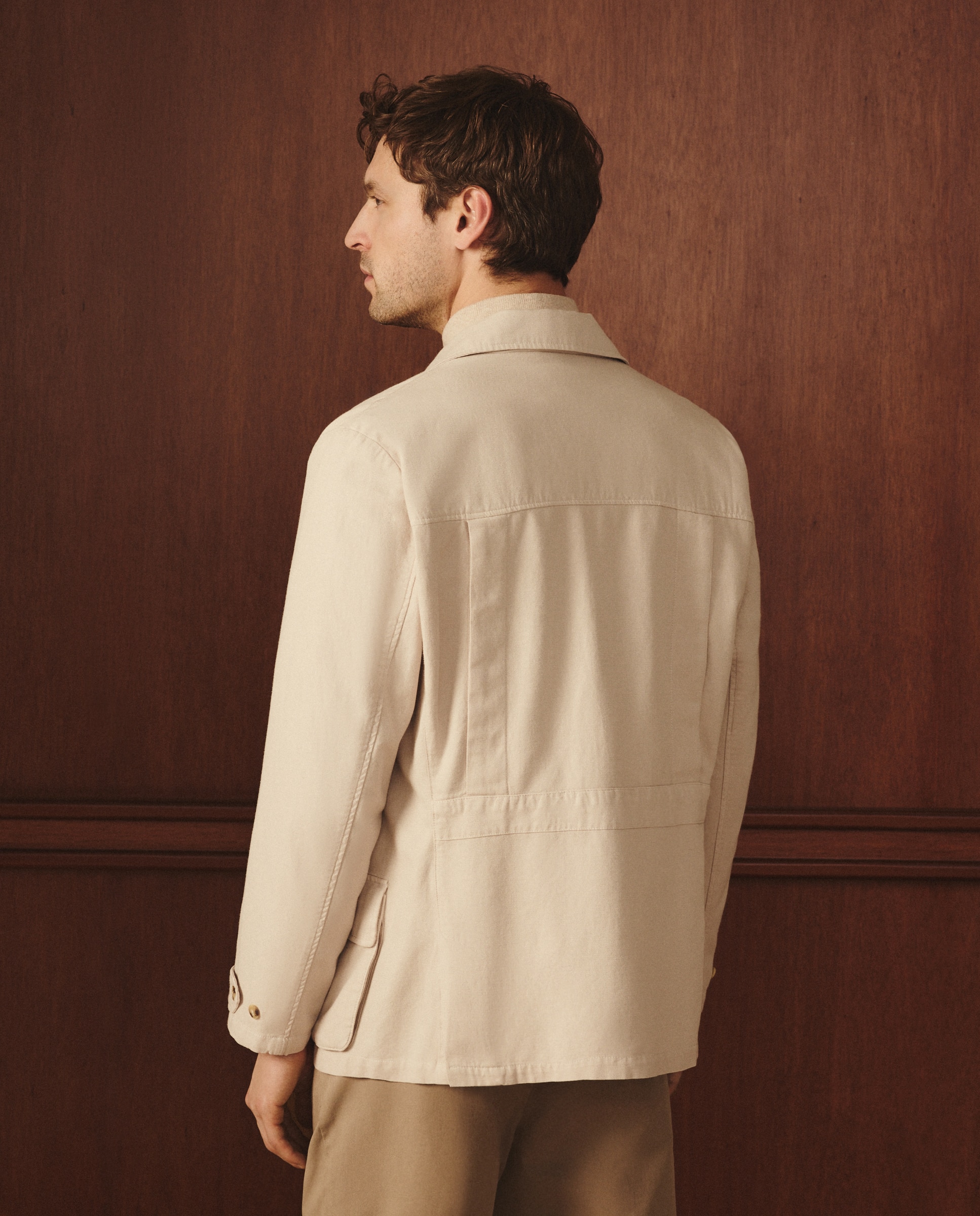 Imagen 4 de Chaqueta sahariana de hombre - Lloyd's - Beige Beige