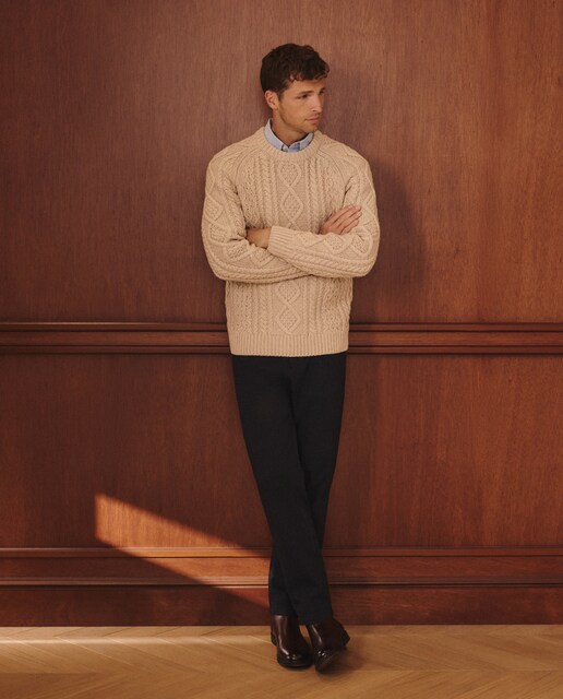 Pantalón de hombre con cintura elástica
