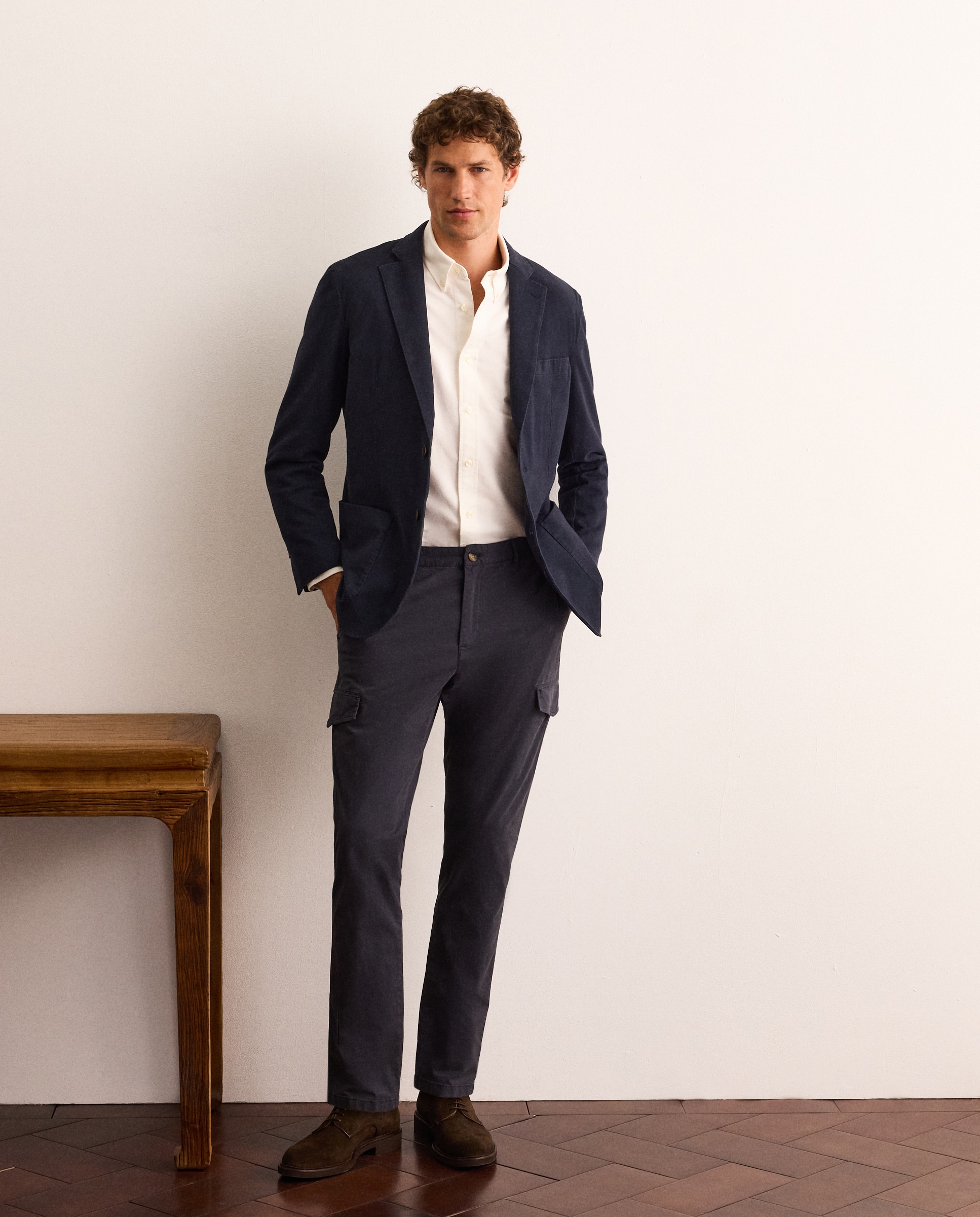 Pantalón cargo de hombre - Lloyd's - Azul marino Azul marino-1