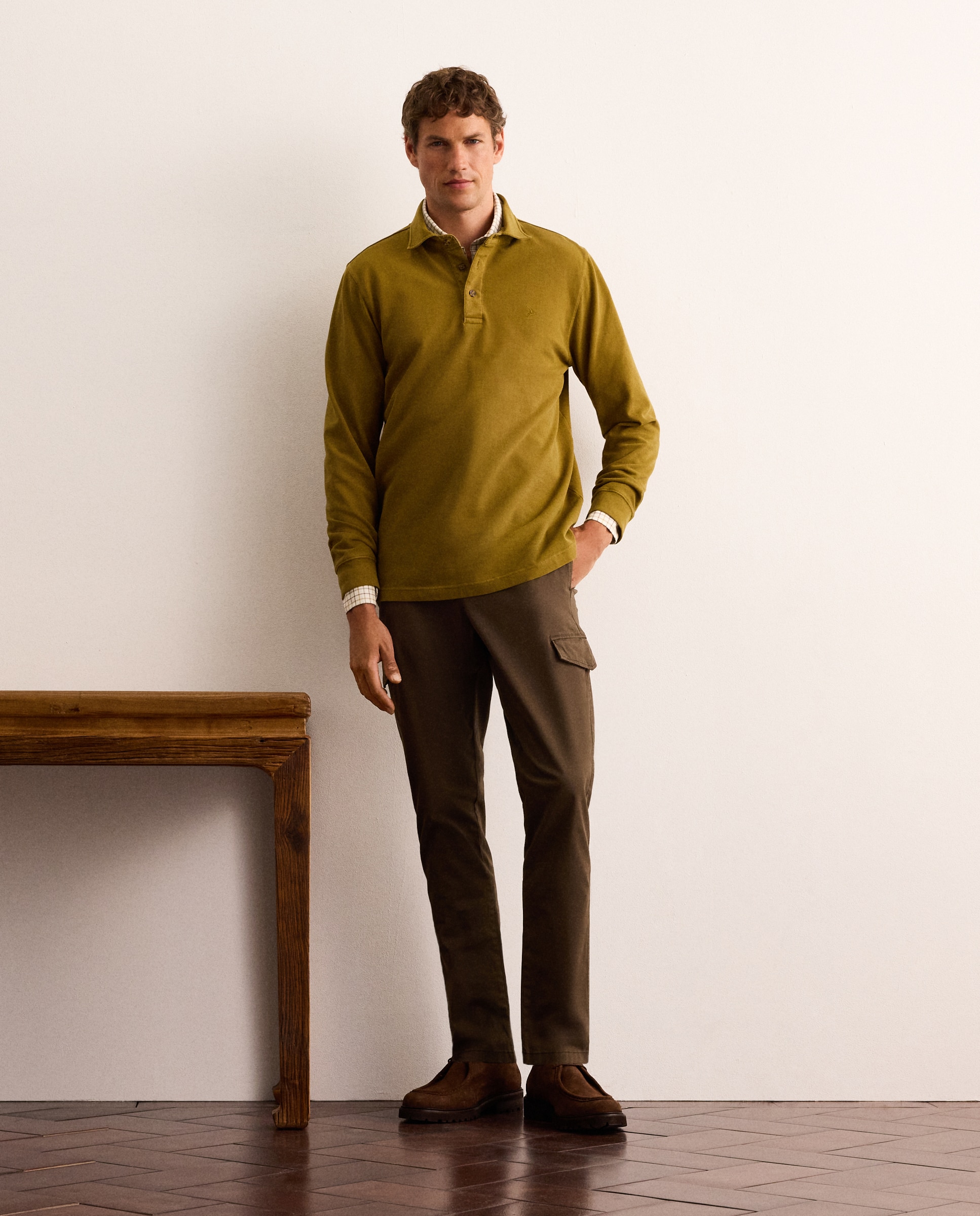 Imagen 0 de Pantalón cargo de hombre Marrón