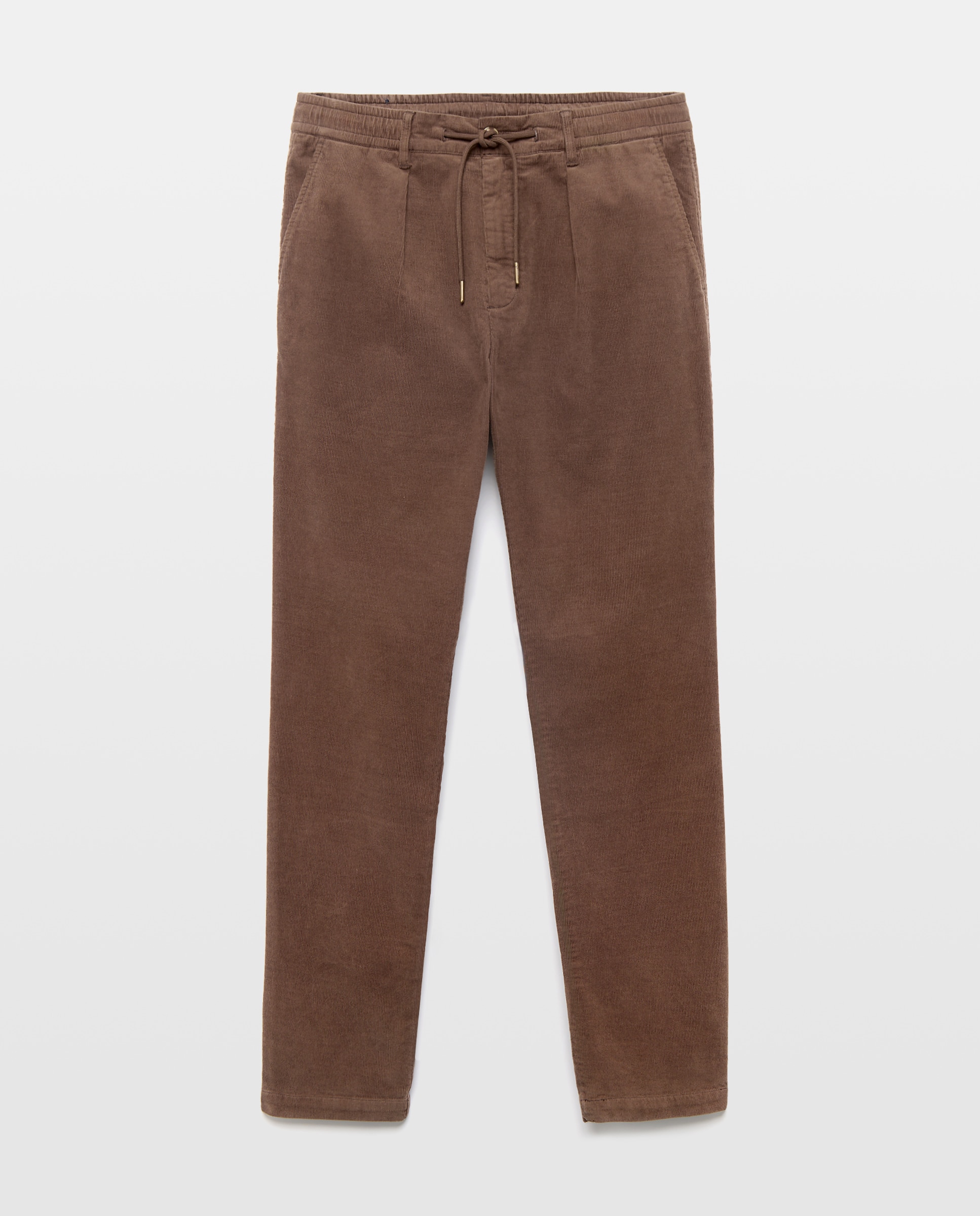 Pantalon de hombre micropana. - Lloyd's - Marrón Marrón-1