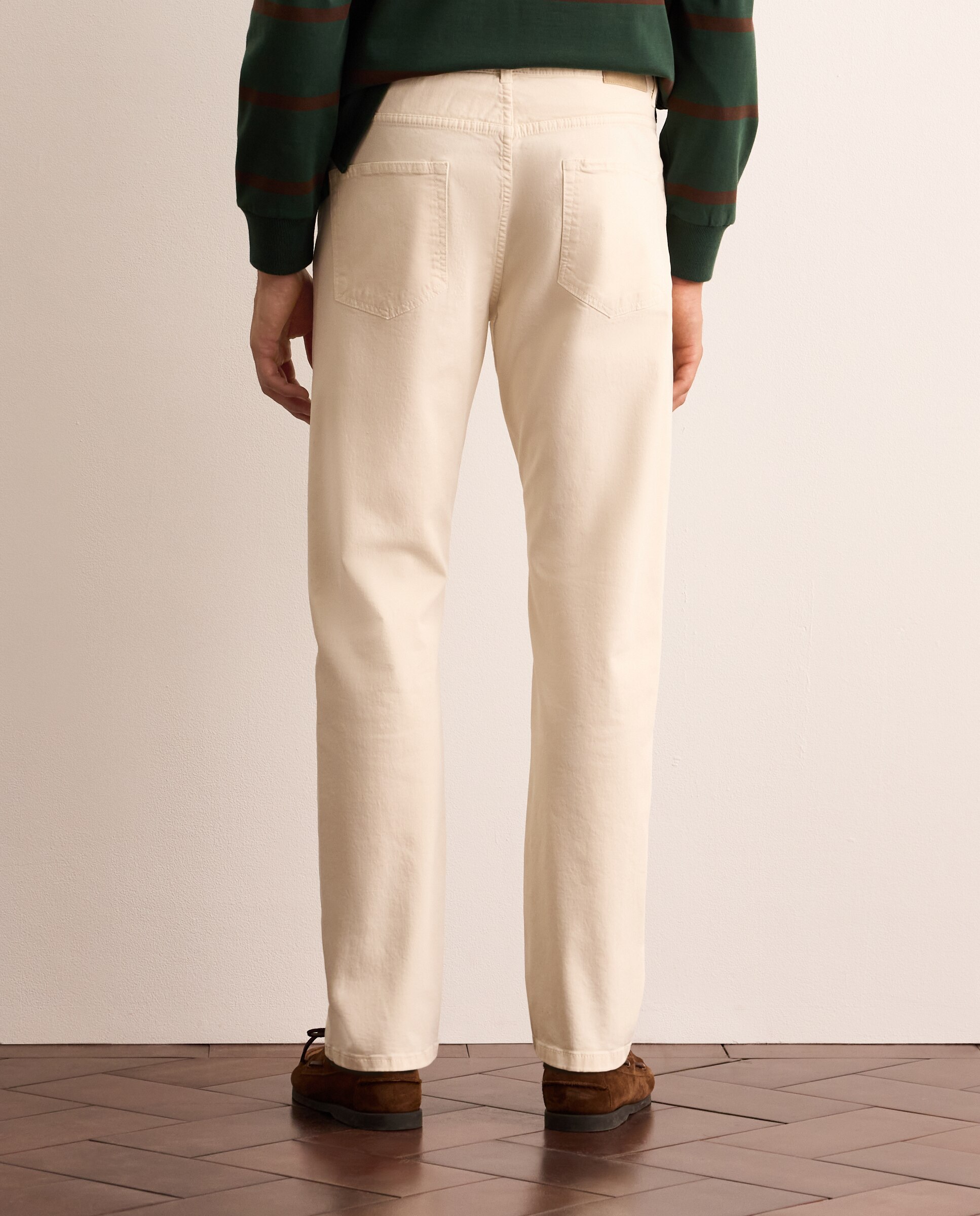 Pantalón cinco bolsillos de hombre. - Lloyd's - Crema Crema-3