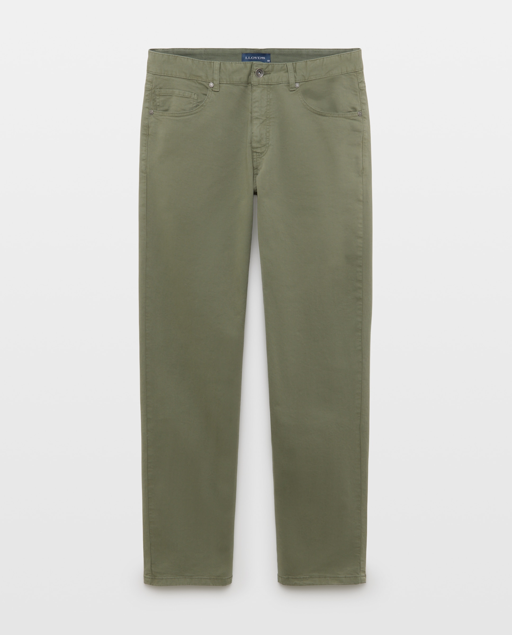 Pantalón cinco bolsillos de hombre. - Lloyd's - Verde oscuro Verde oscuro-4