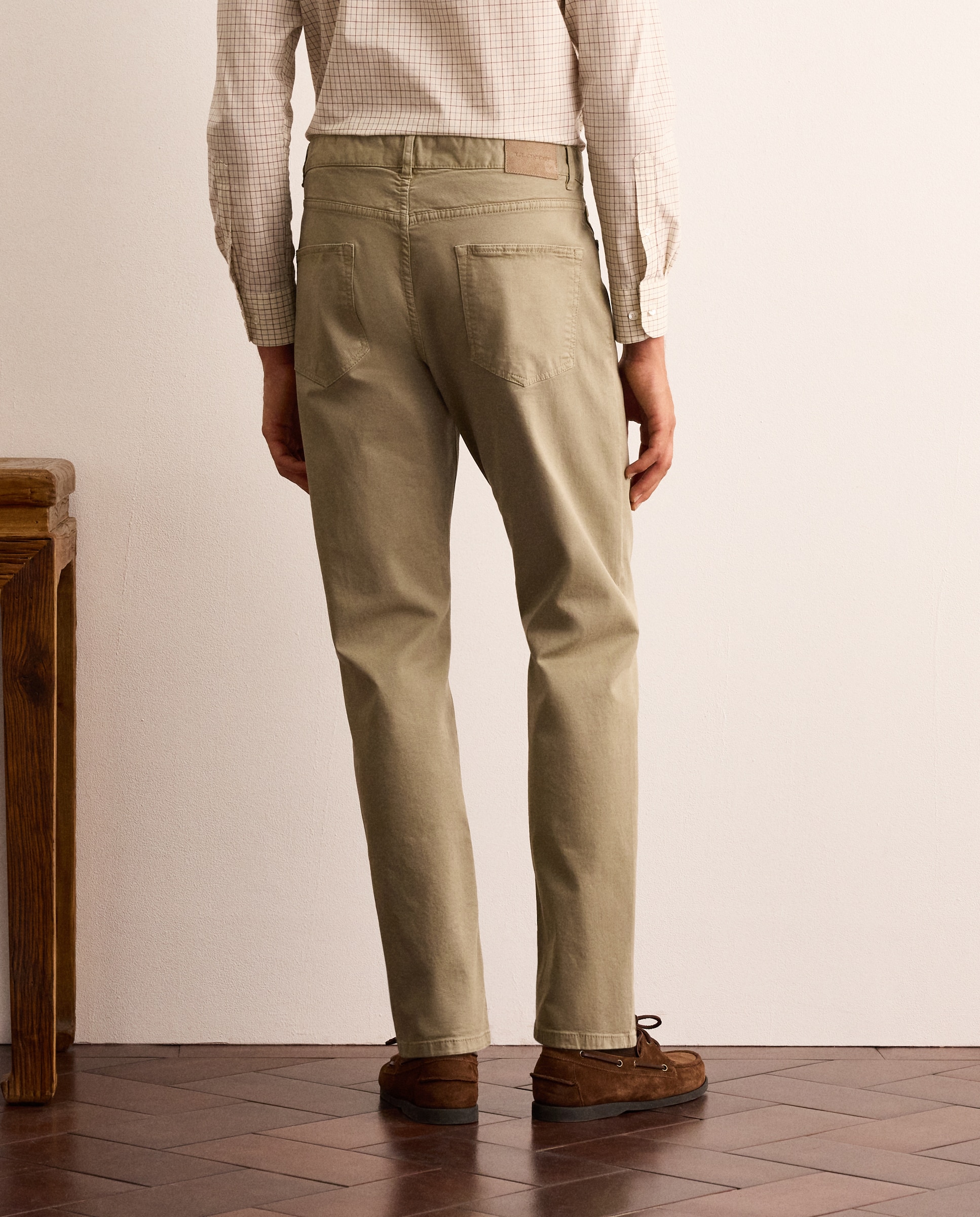 Pantalón cinco bolsillos de hombre. - Lloyd's - Gris claro Gris claro-3