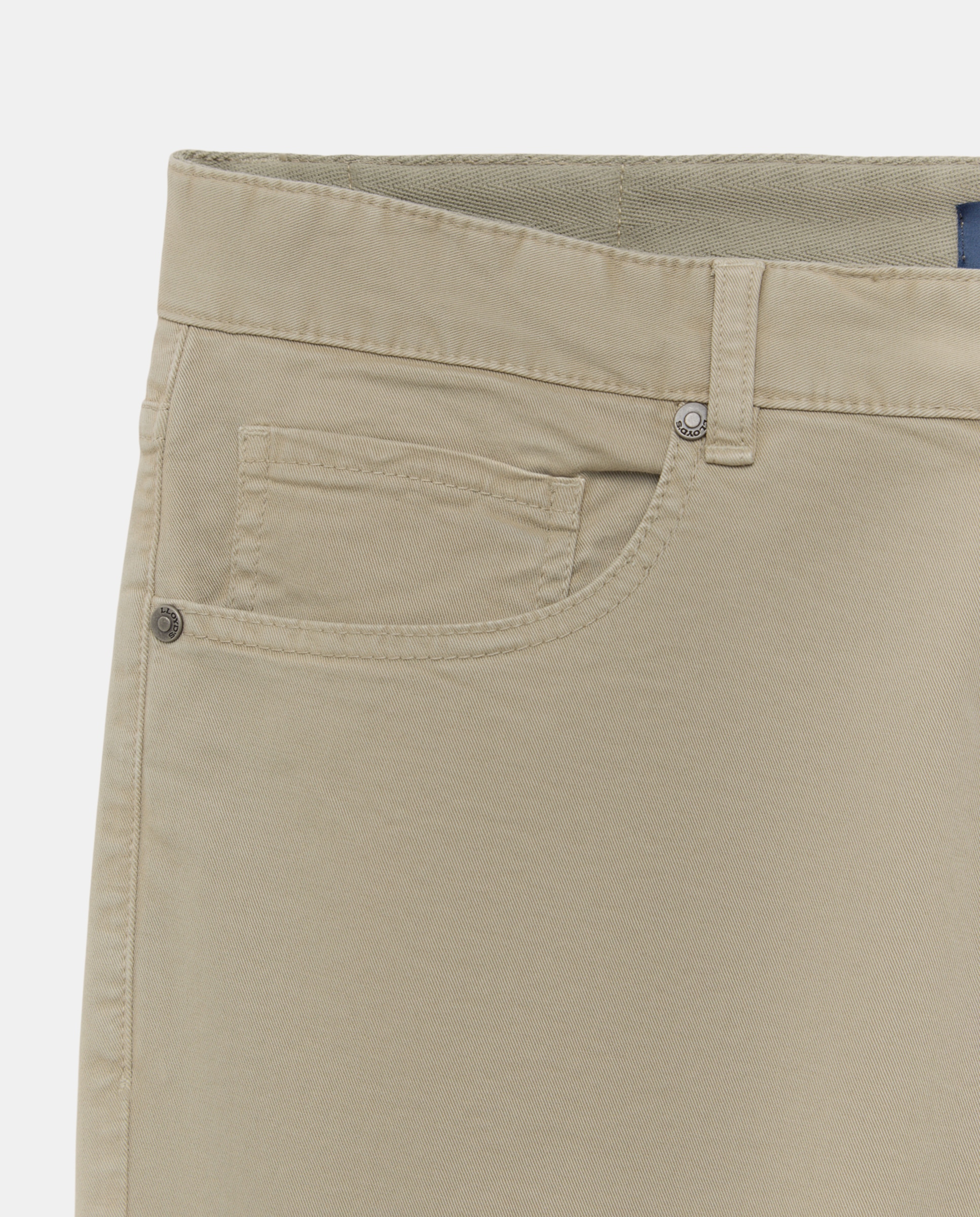 Pantalón cinco bolsillos de hombre. - Lloyd's - Gris claro Gris claro-5