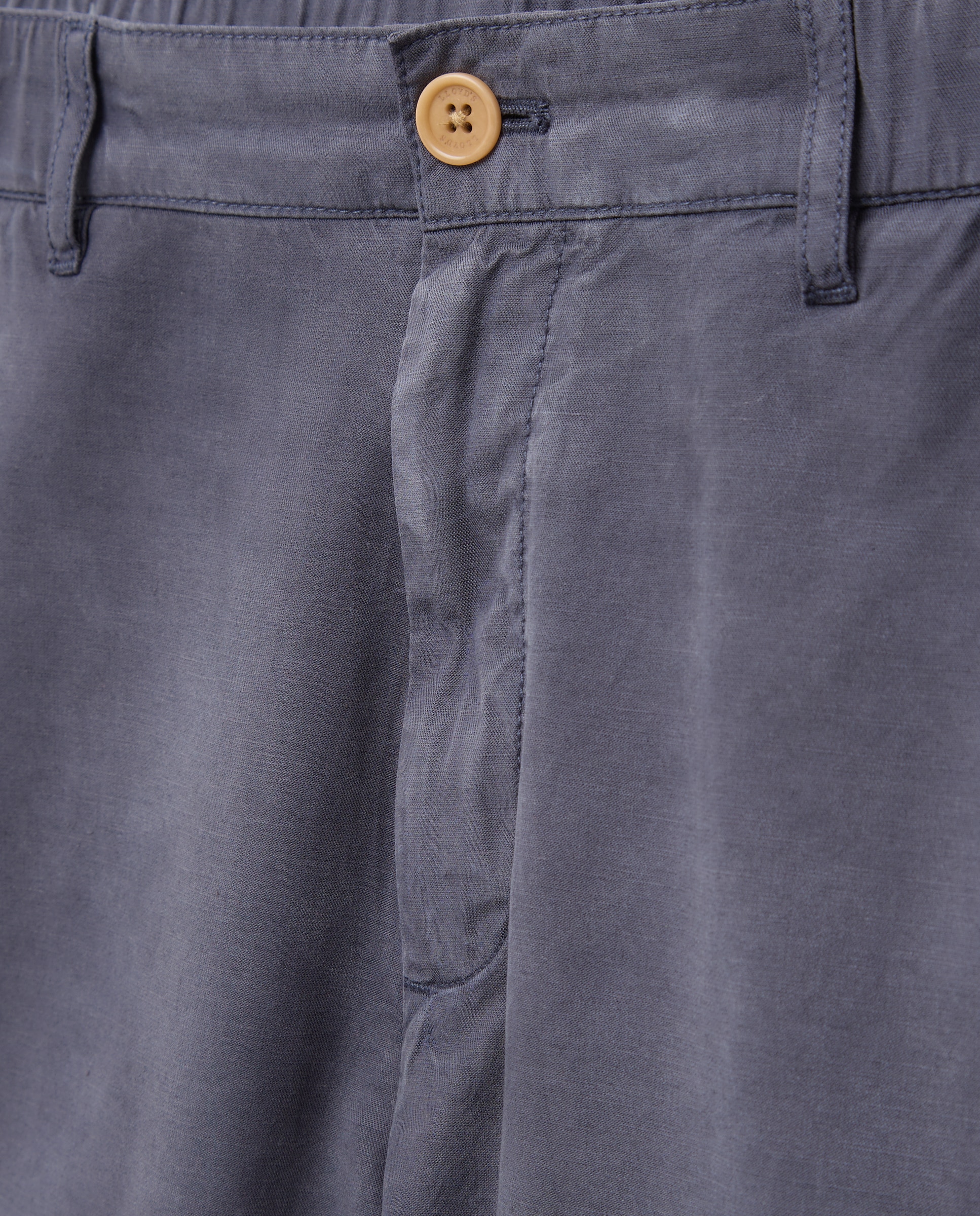Bermudas com Cordão Azul-escuro-2