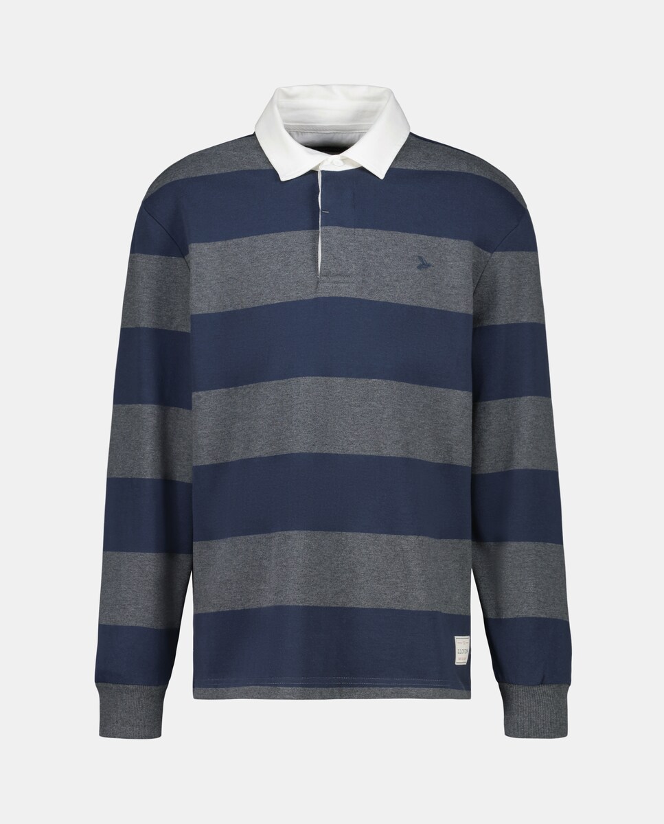 Polo Rugby de Manga Comprida Multicolor-4