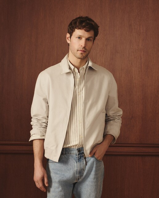 Cazadora de hombre harrington
