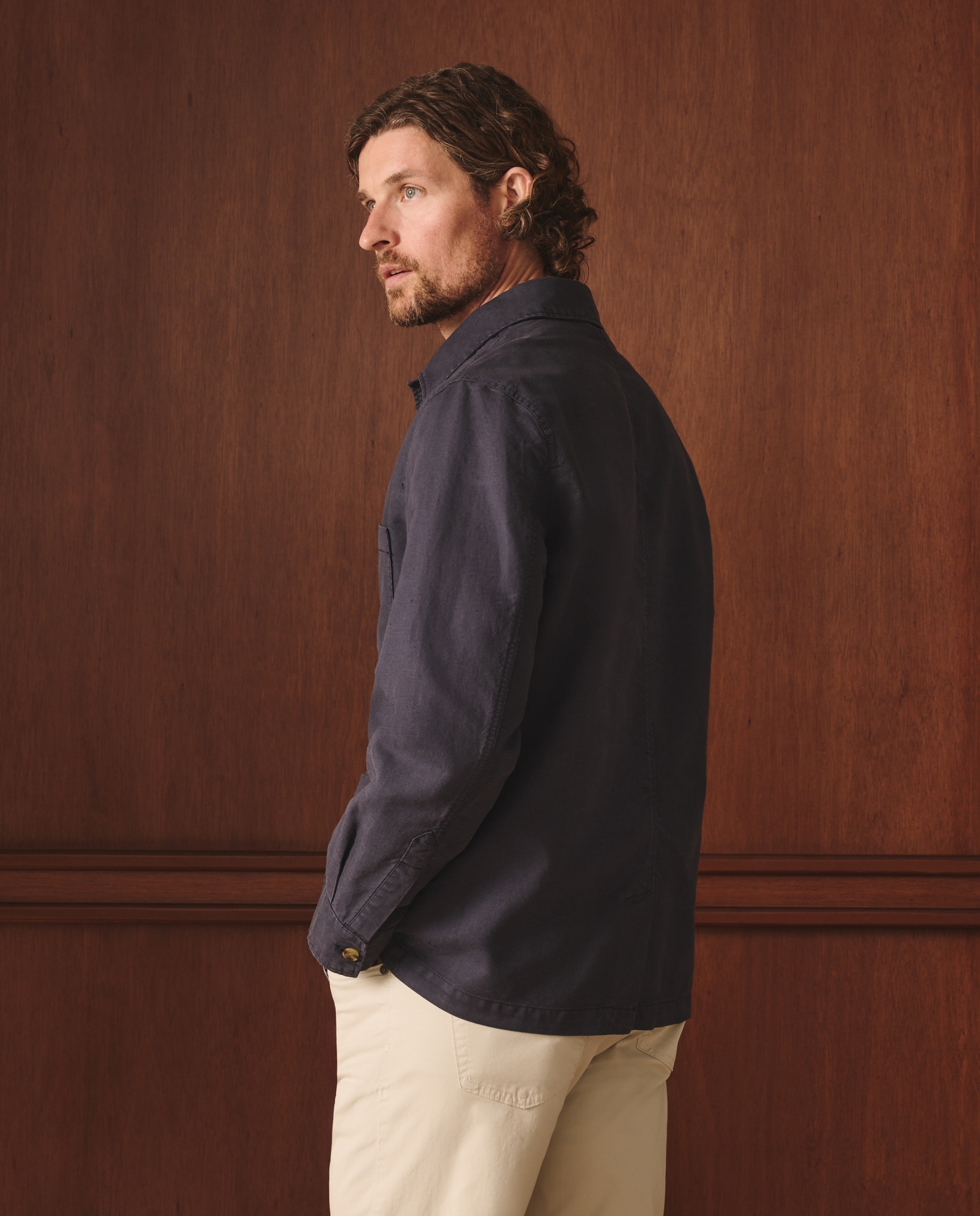 Chaqueta de hombre - Lloyd's - Azul marino Azul marino-4