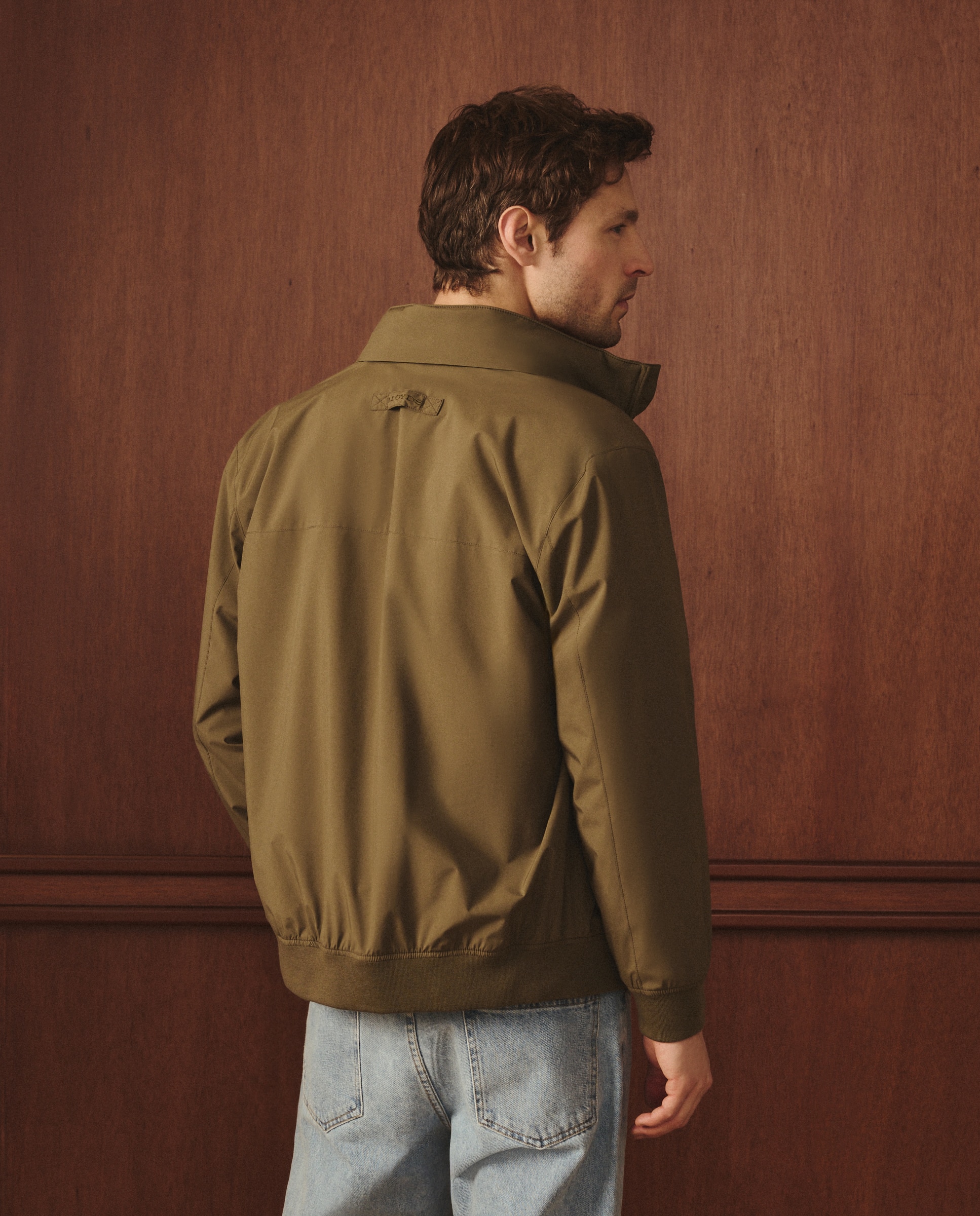 Cazadora de hombre nautica - Lloyd's - Kaki Kaki-3