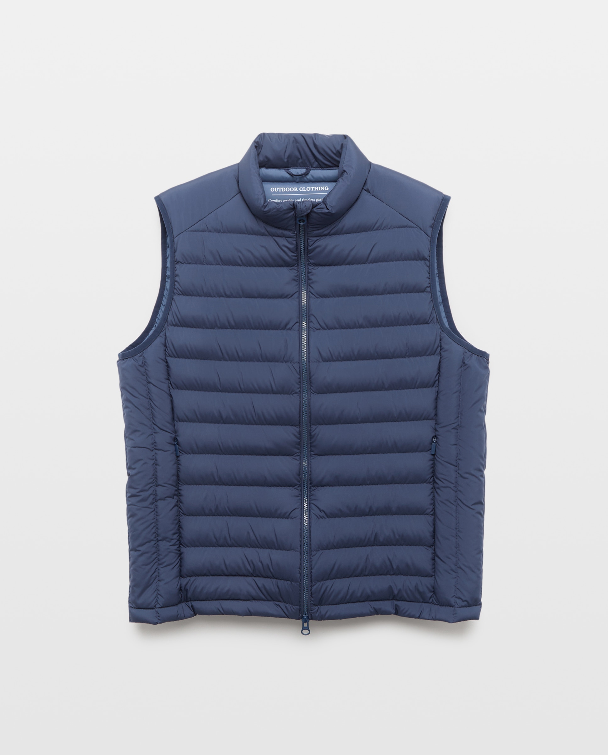 CHALECO DE HOMBRE ACOLCHADO PLUMA NATURAL - Lloyd's - Verde Azul marino-5