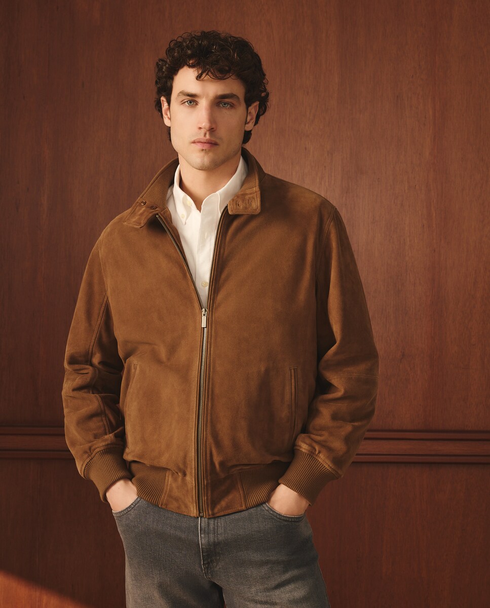 Cazadora de hombre de ante · Lloyd's · El Corte Inglés
