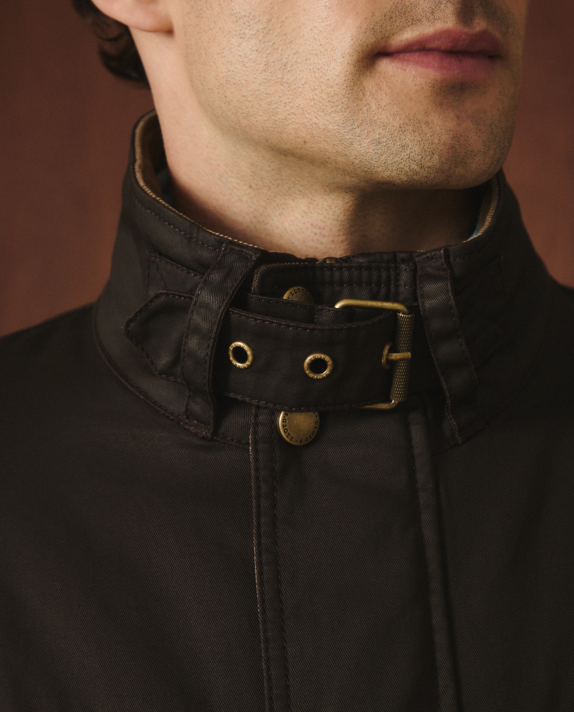 Parka Encerada Multibolsos Castanho-escuro-3