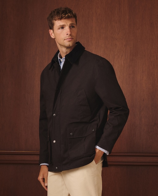 Imagen 0 de Parka de hombre de algodón encerada