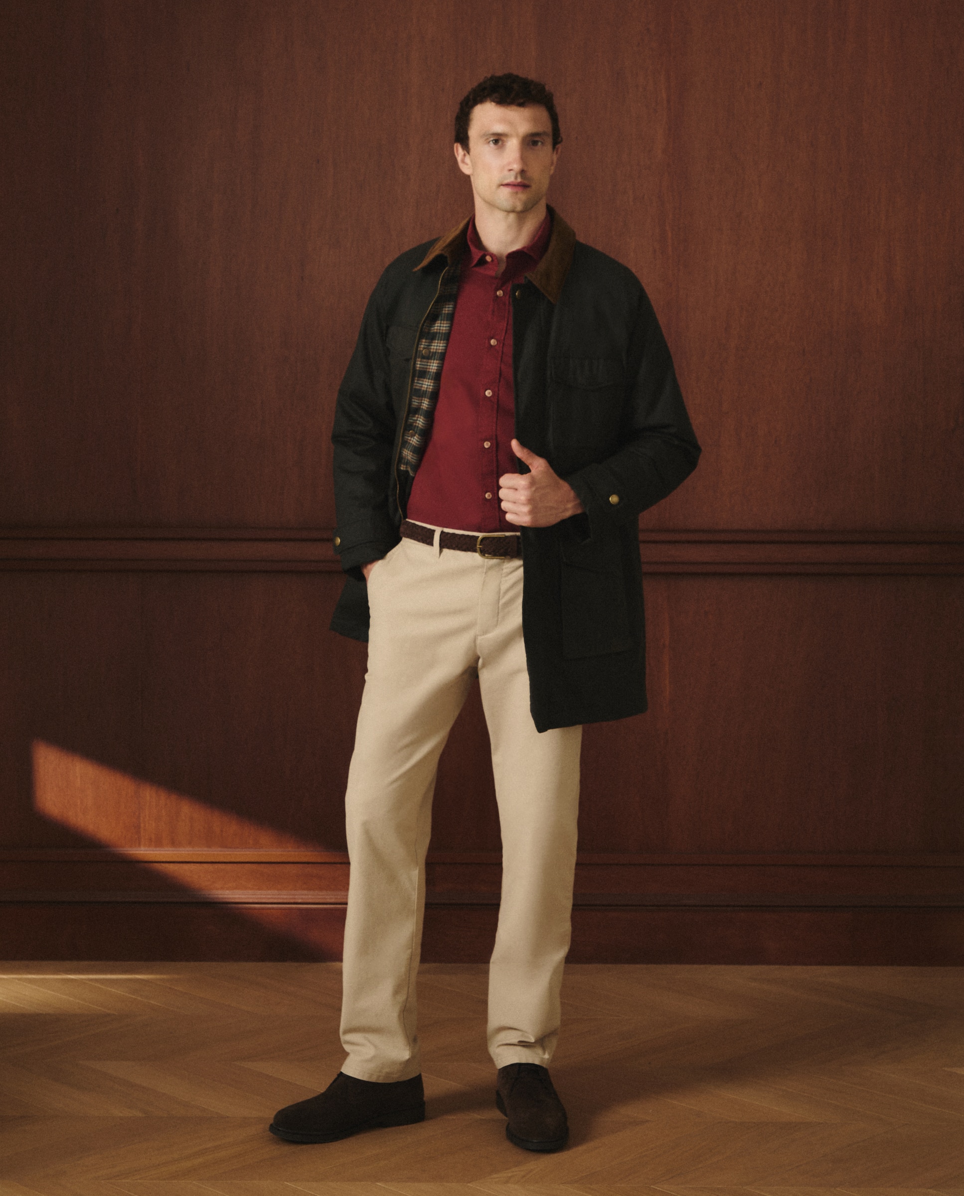 Gabardine Encerada Verde-escuro-2