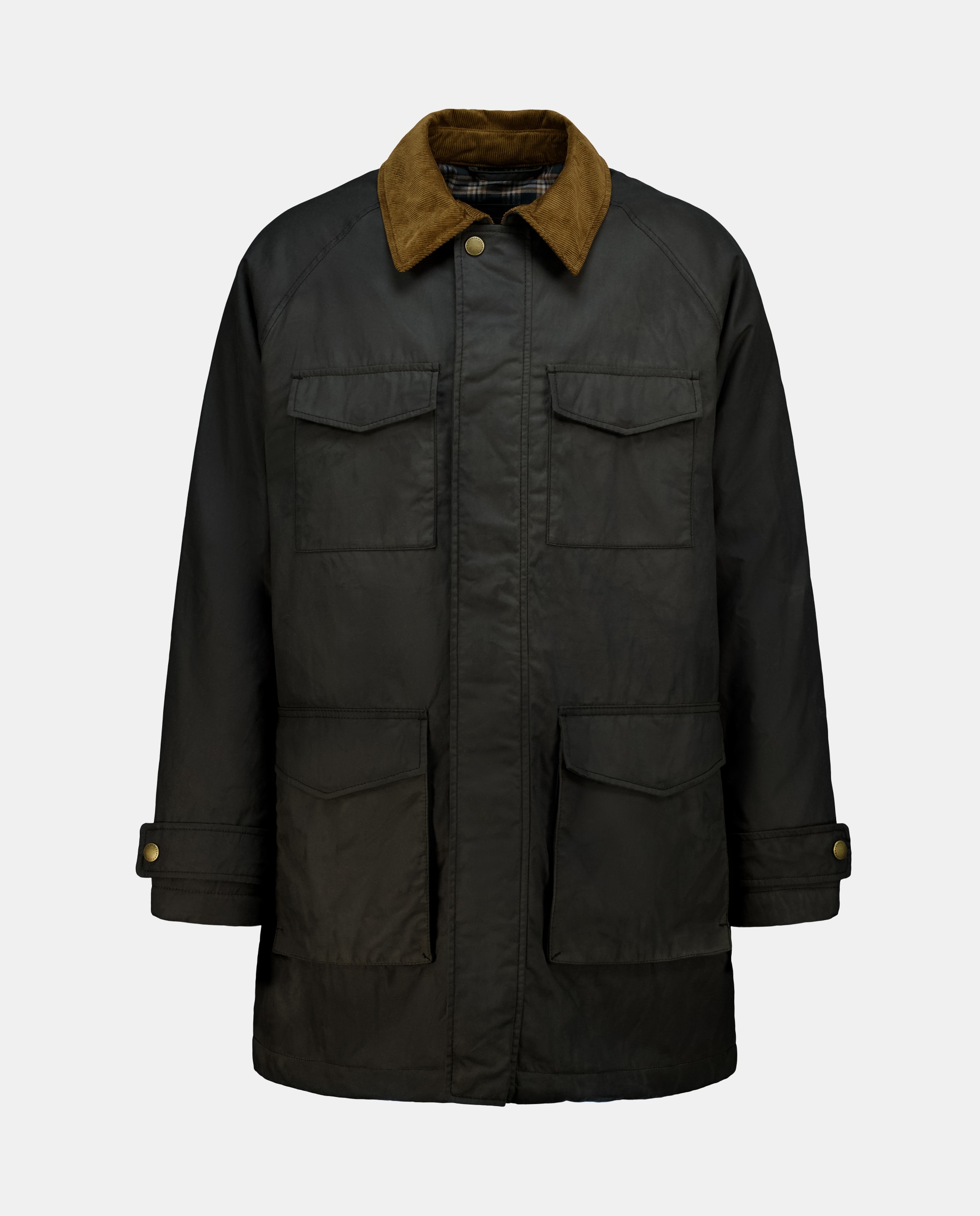 Gabardine Encerada Verde-escuro-6