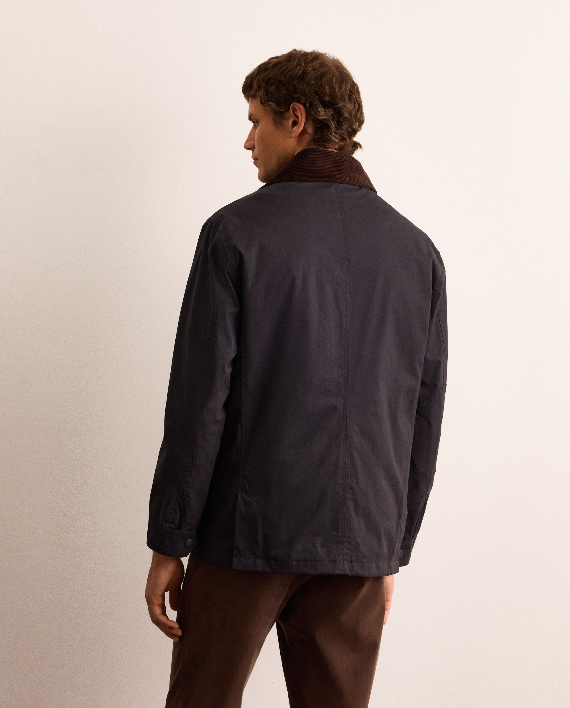 Chaquetón multibolsillos con chaleco interior desmontable de algodón encerado hombre - Lloyd's - Azul marino Azul marino-3