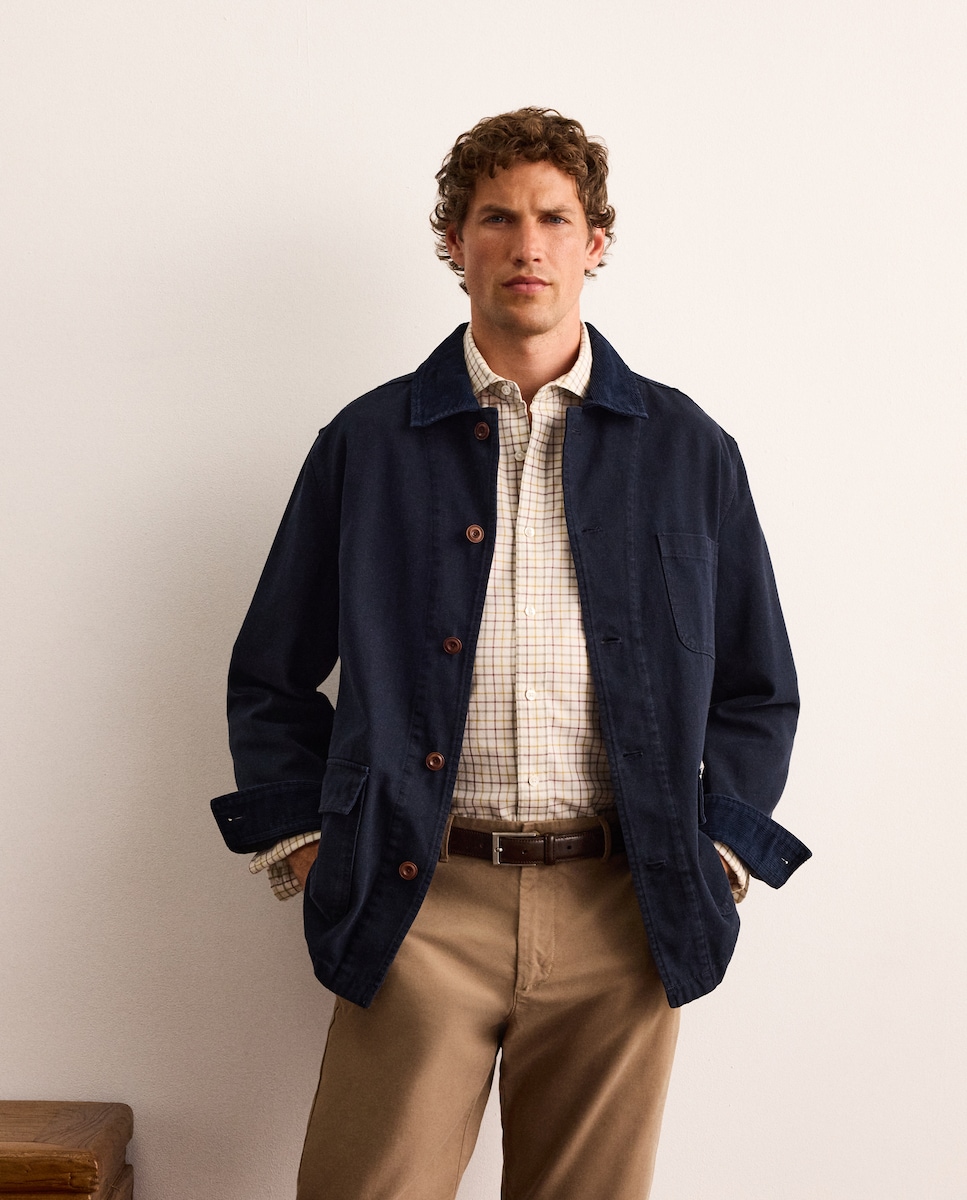 Imagen 0 de CHAQUETA DE HOMBRE Verde
