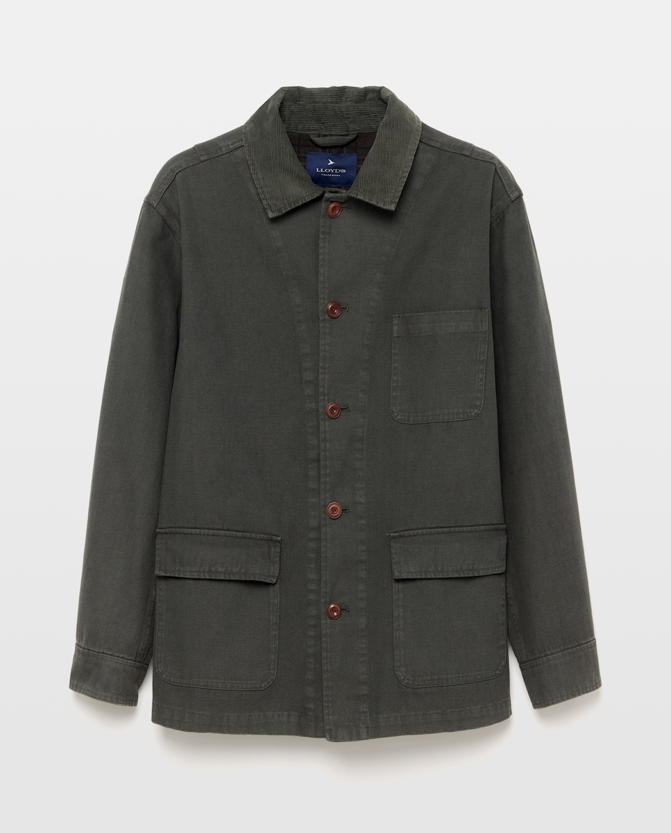 Imagen 0 de CHAQUETA DE HOMBRE Verde