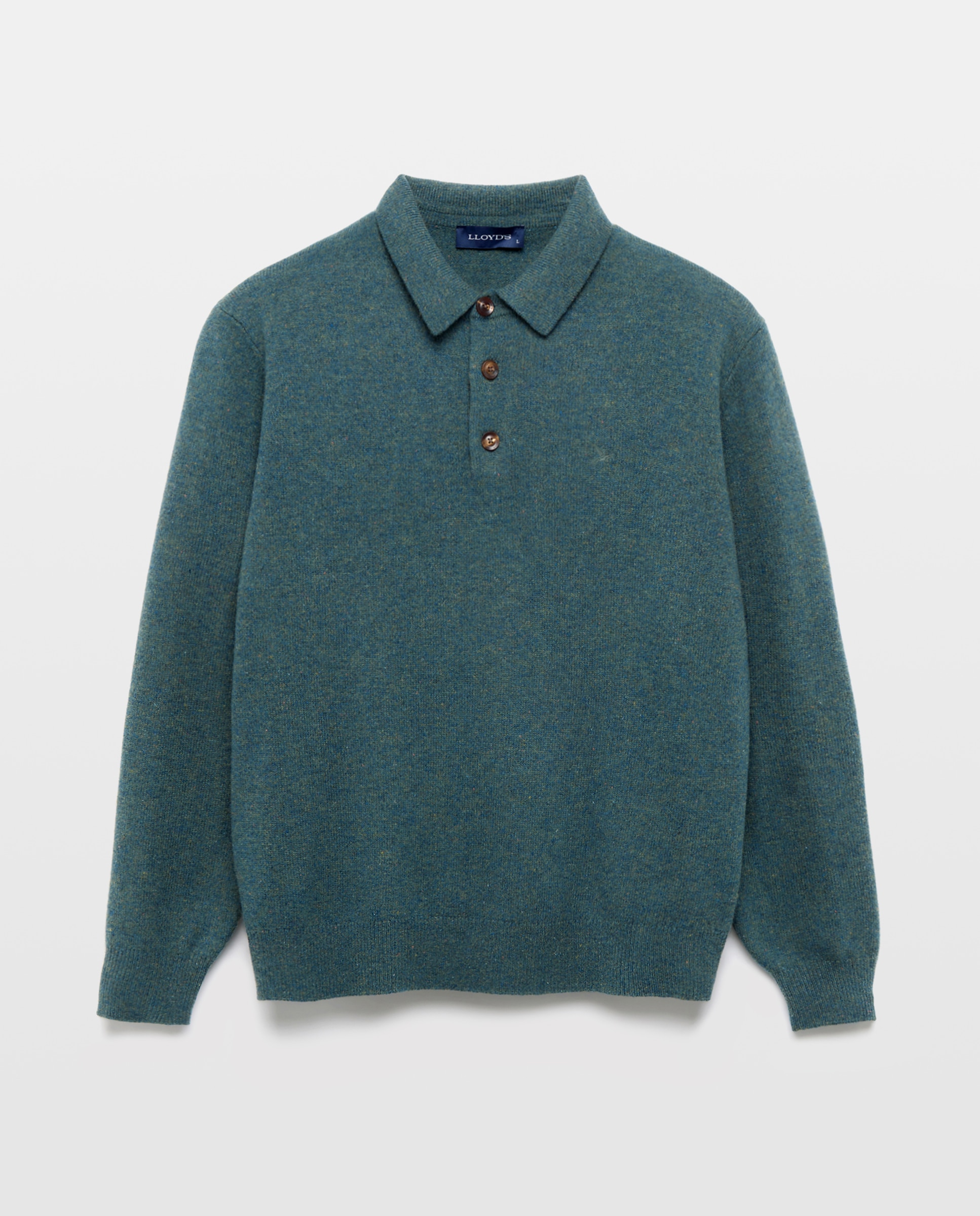 Imagem 0 de Camisola de Malha com Gola de Polo
