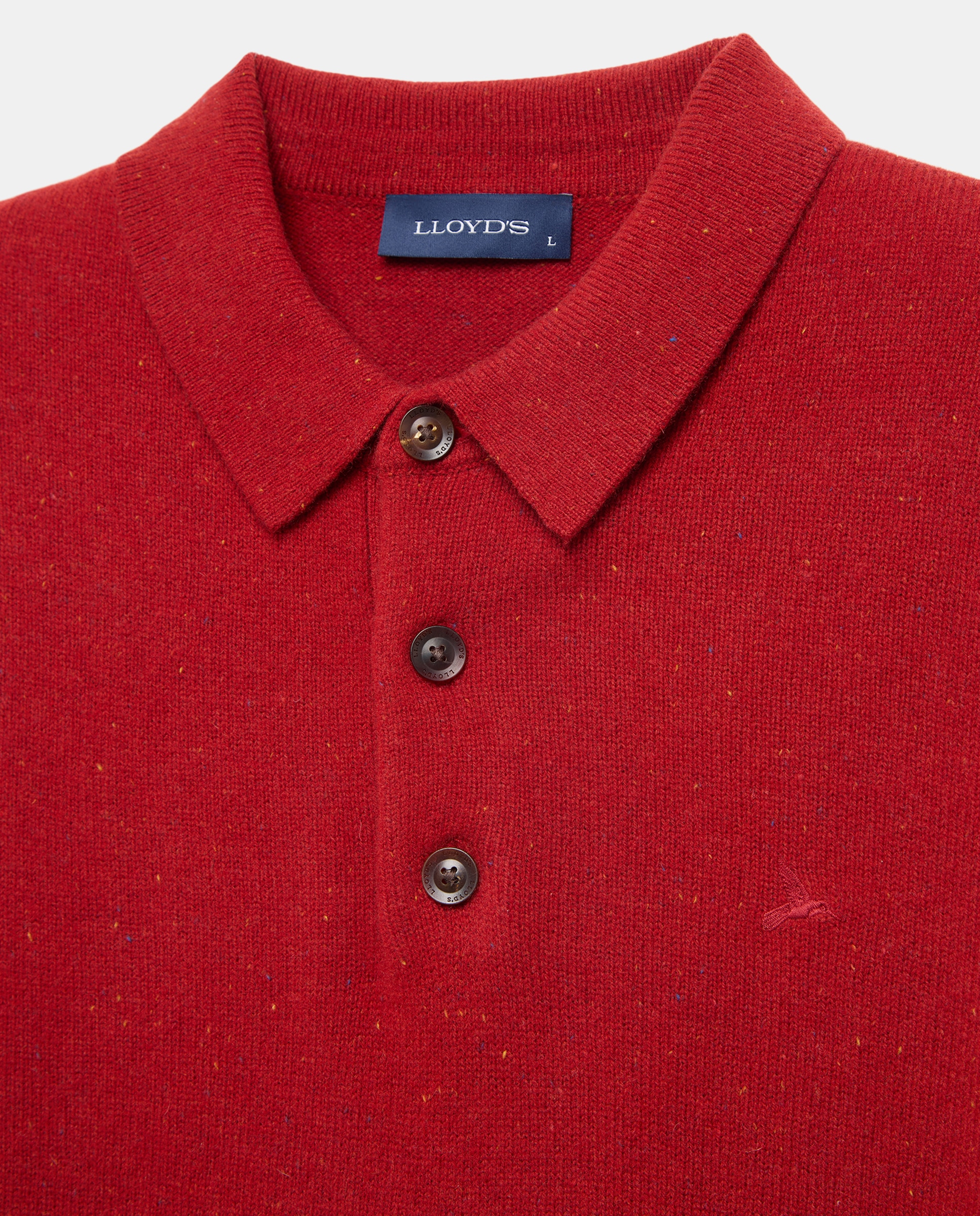 Imagen 2 de Jersey de hombre cuello polo - Lloyd's - Rojo Rojo