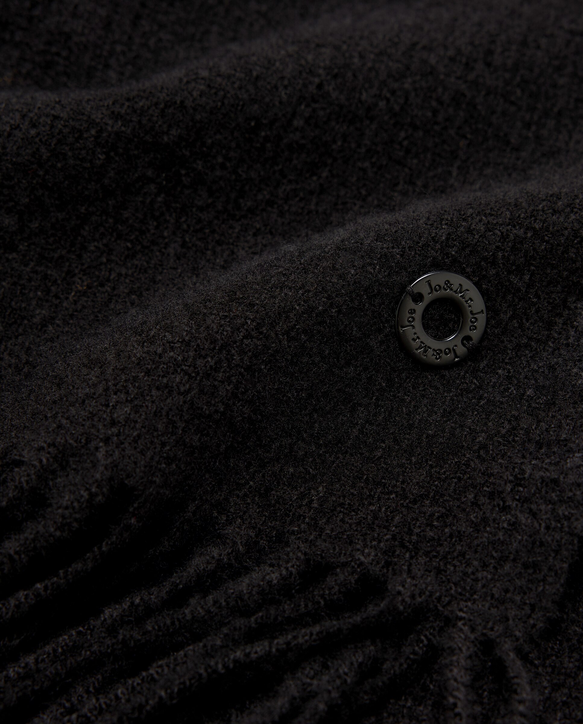 Cachecol Liso Preto-3