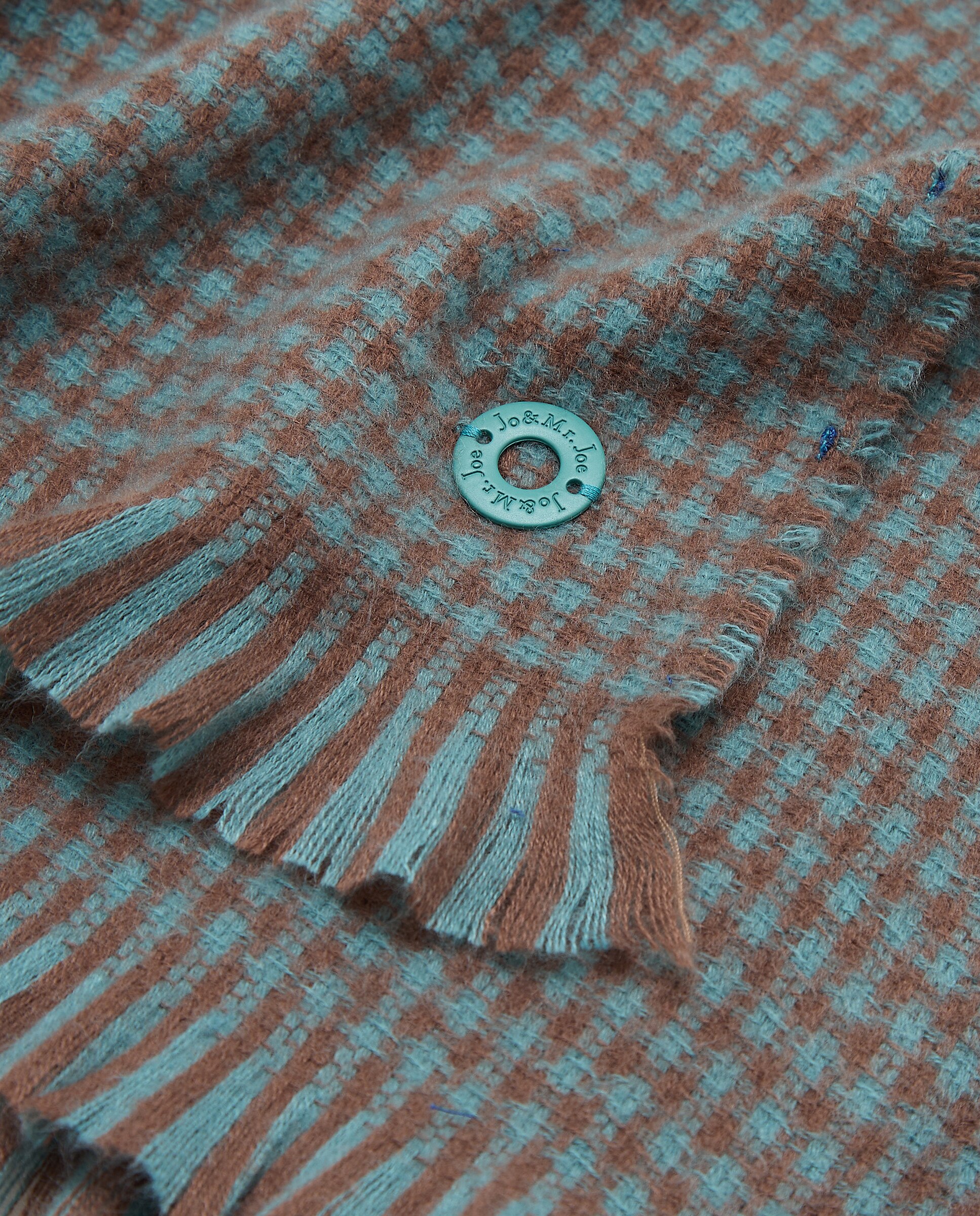 Cachecol Liso 400 Azul-3