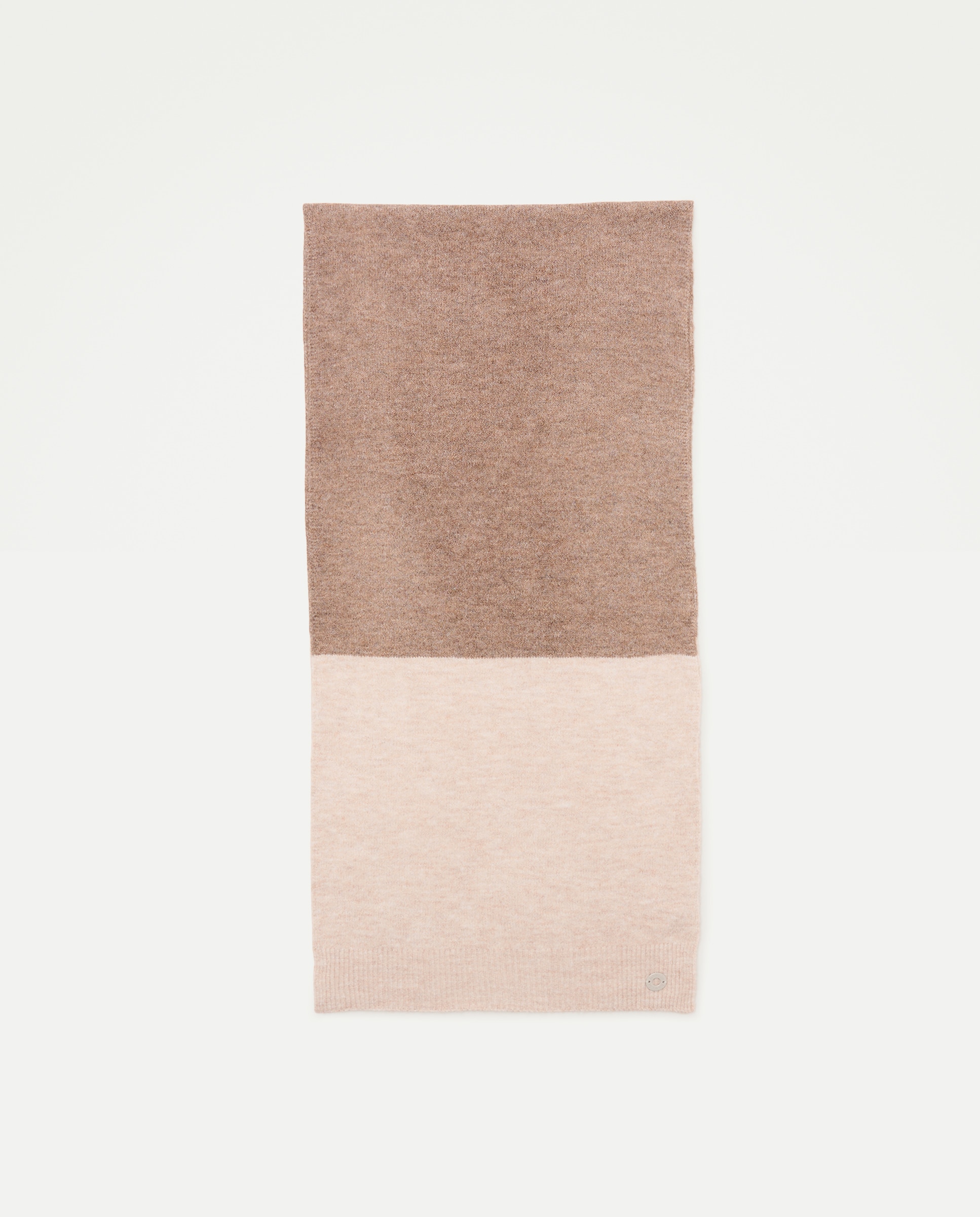 Bufanda de punto bicolor - Jo & Mr. Joe - Beige Beige-1