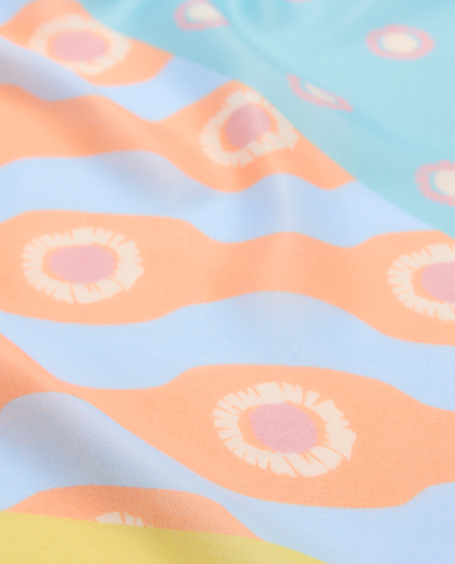 Lenço com Estampado Duplo 582 Verde Água-3