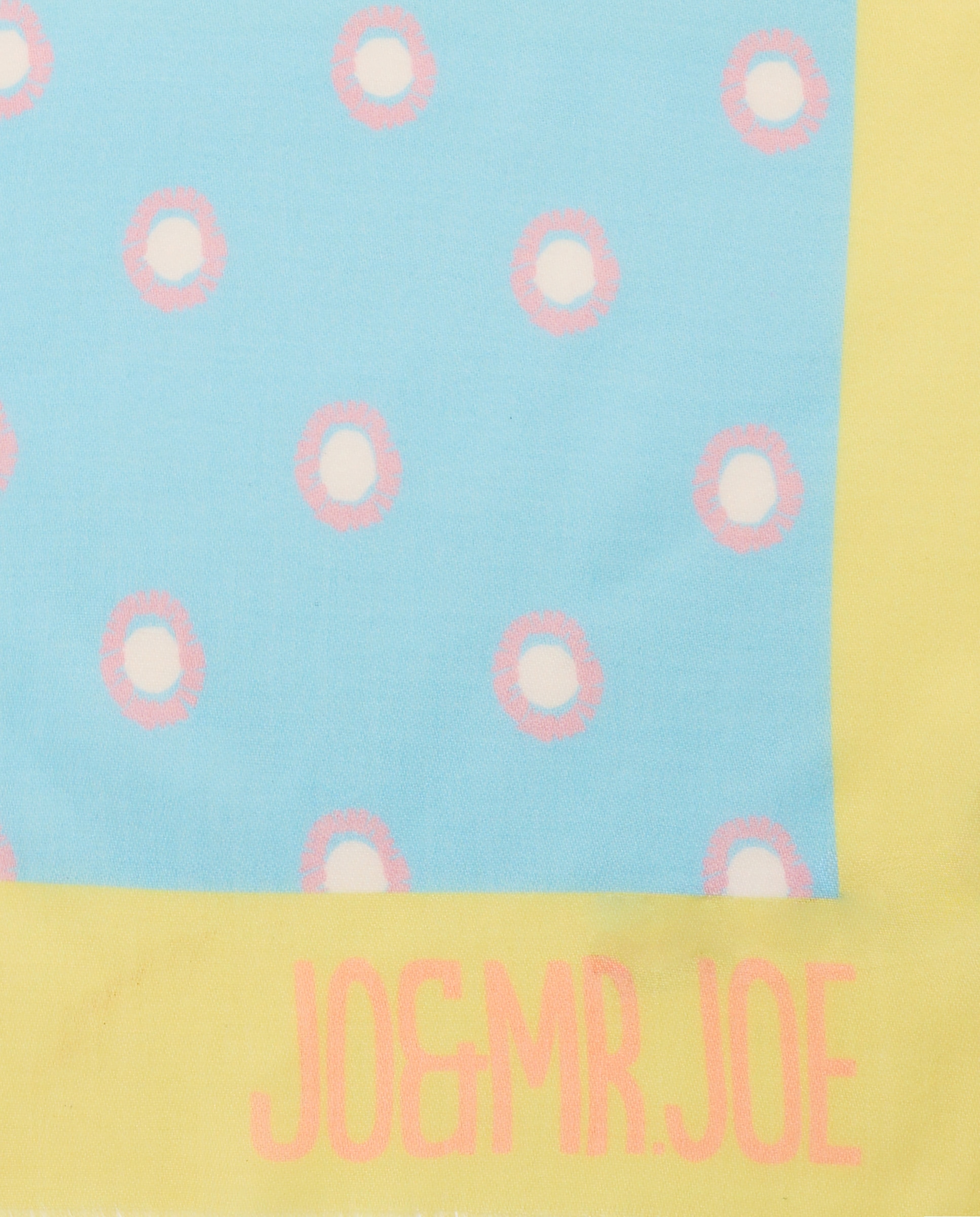 Lenço com Estampado Duplo 582 Verde Água-4