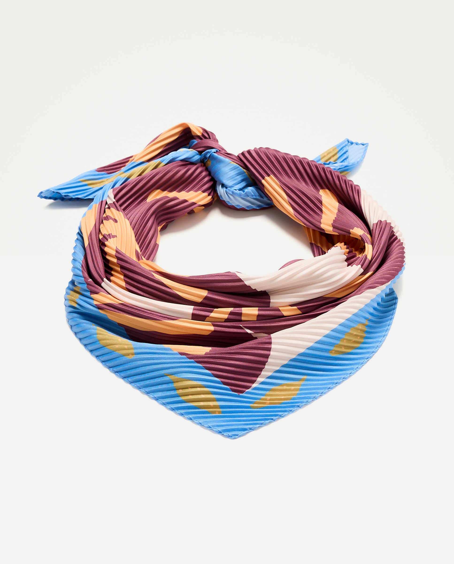 Imagem 0 de Lenço Plissado Estampado