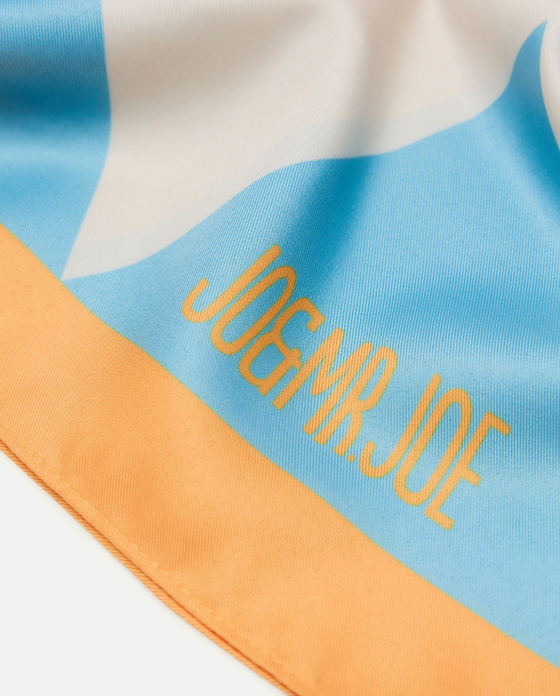 Lenço com Estampado 400 Azul-4