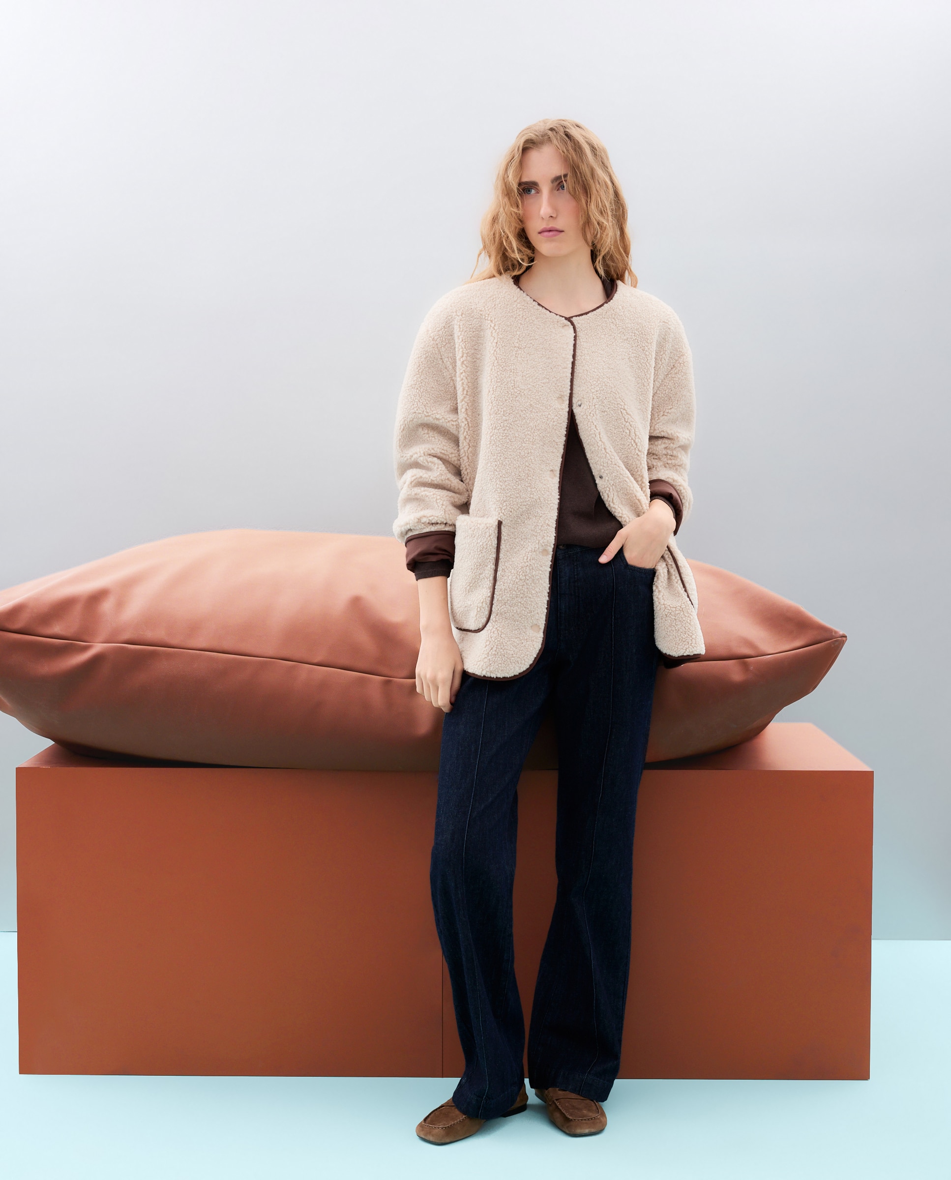 Imagen 1 de Trench reversible de mujer - Jo & Mr. Joe - 120 Crudo 120 Crudo