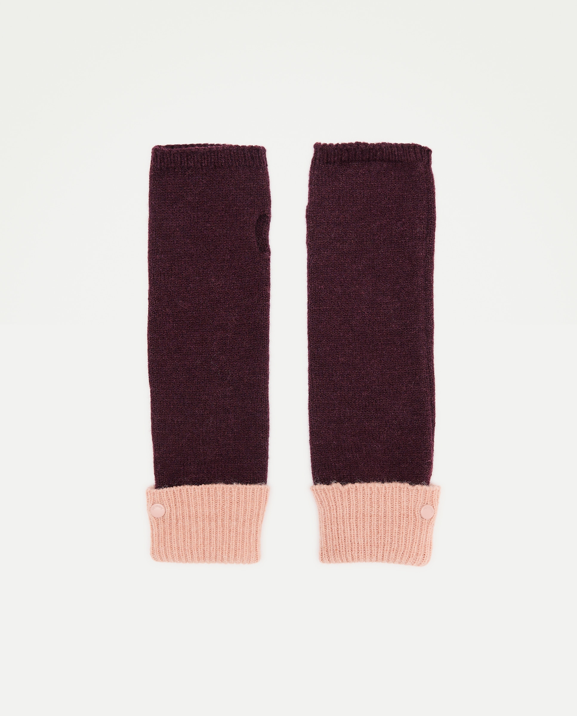Conjunto de Balaclava e Luvas Bordeaux-3