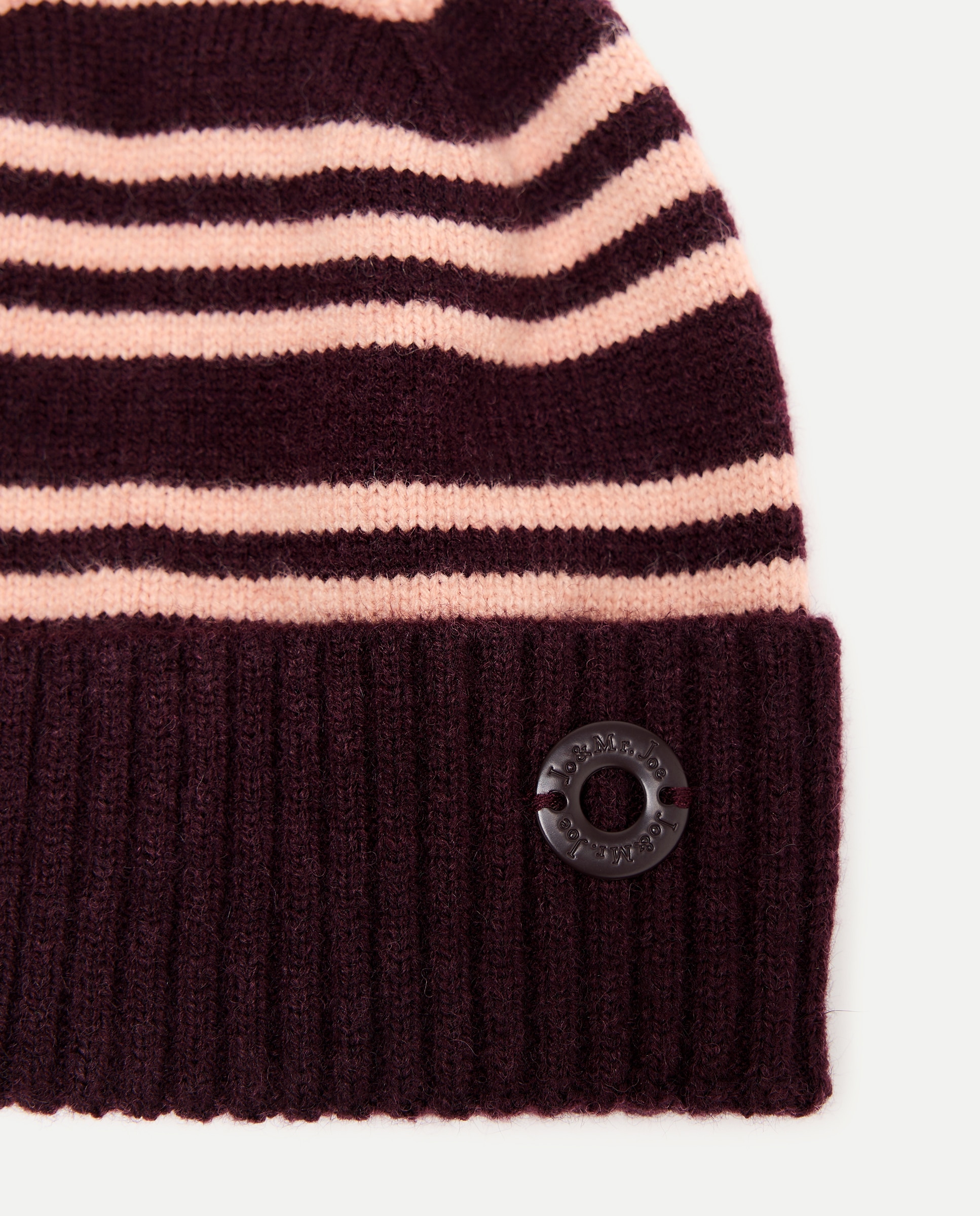 Conjunto de Gorro e Manta Bordeaux-2
